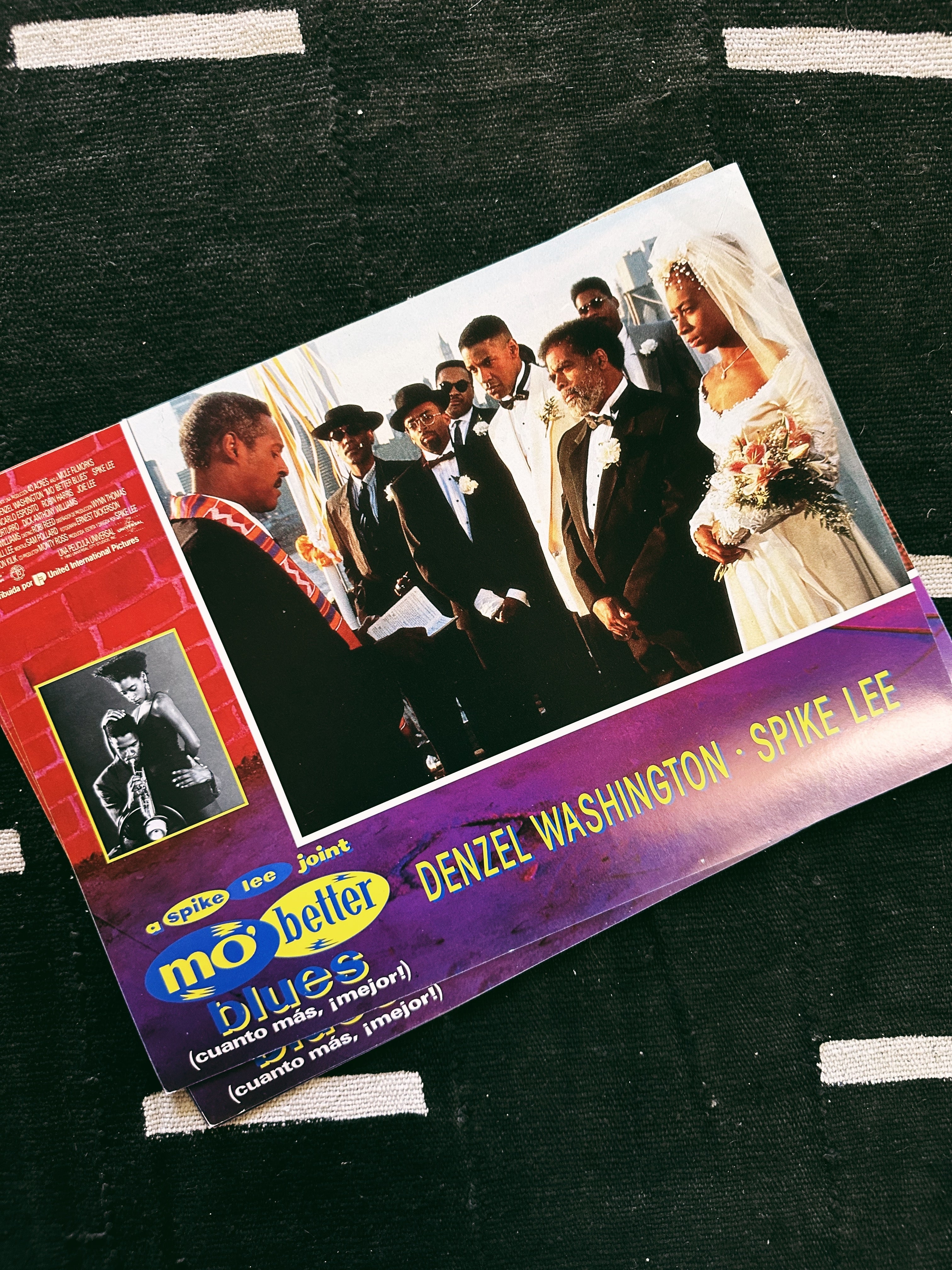 Vintage Spike Lee "Mo Better Blues” Promotional Lobby Prints (Spanish, 1990)