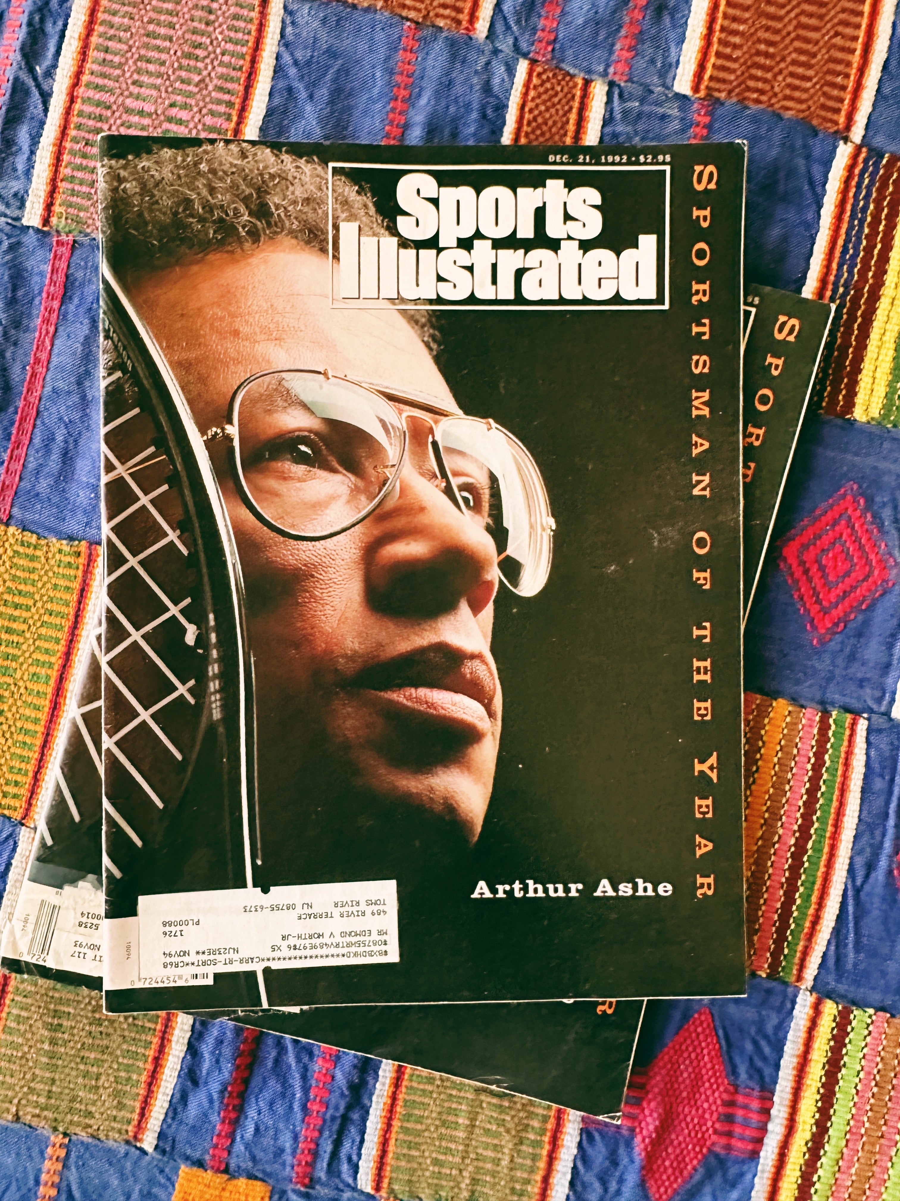 Vintage Arthur Ashe Ephemera (Please Select)
