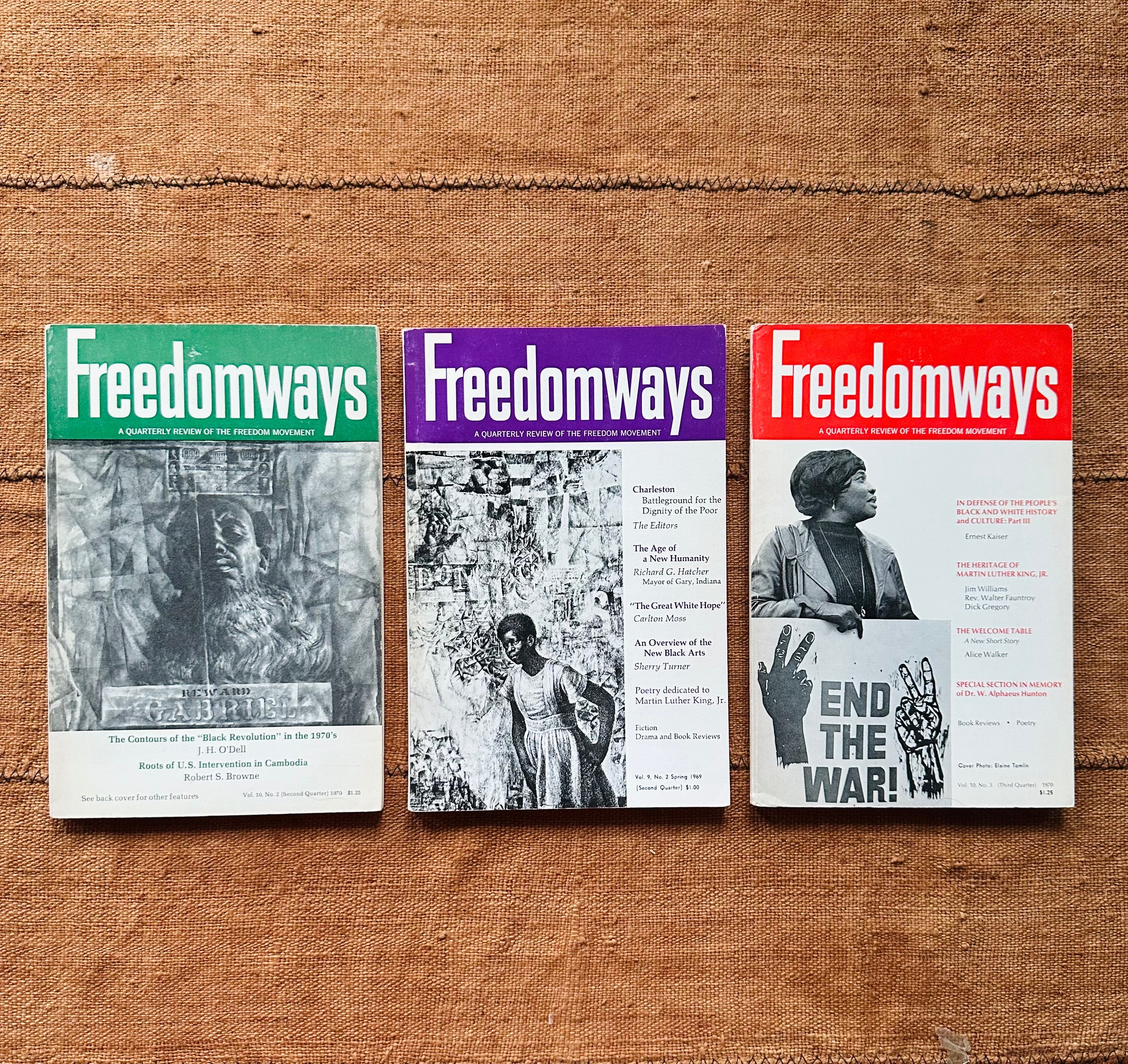 Vintage Freedomways Journal Issues (Please Select)