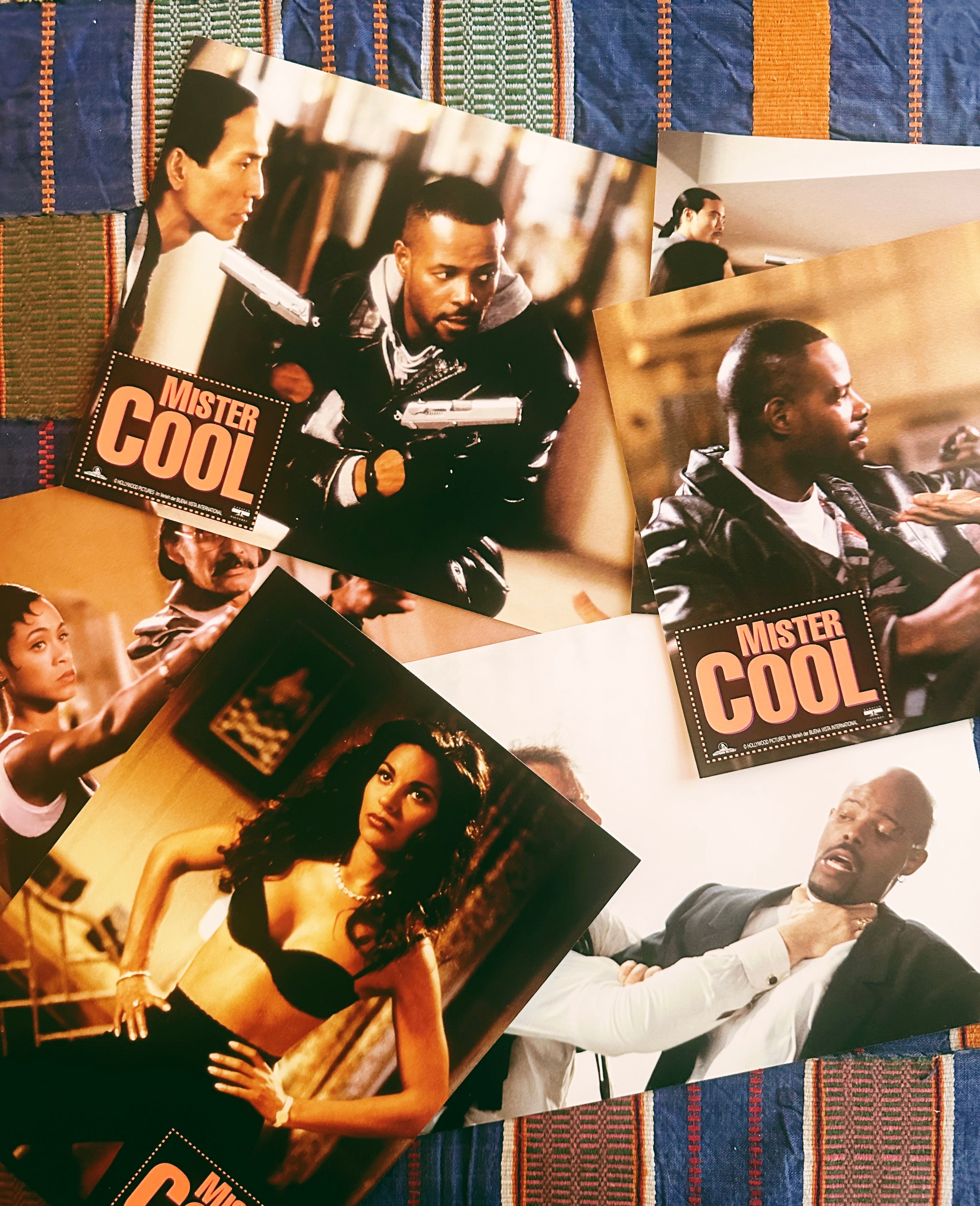 Vintage “A Low Down Dirty Shame / Mr. Cool” Lobby Card Posters (1994)