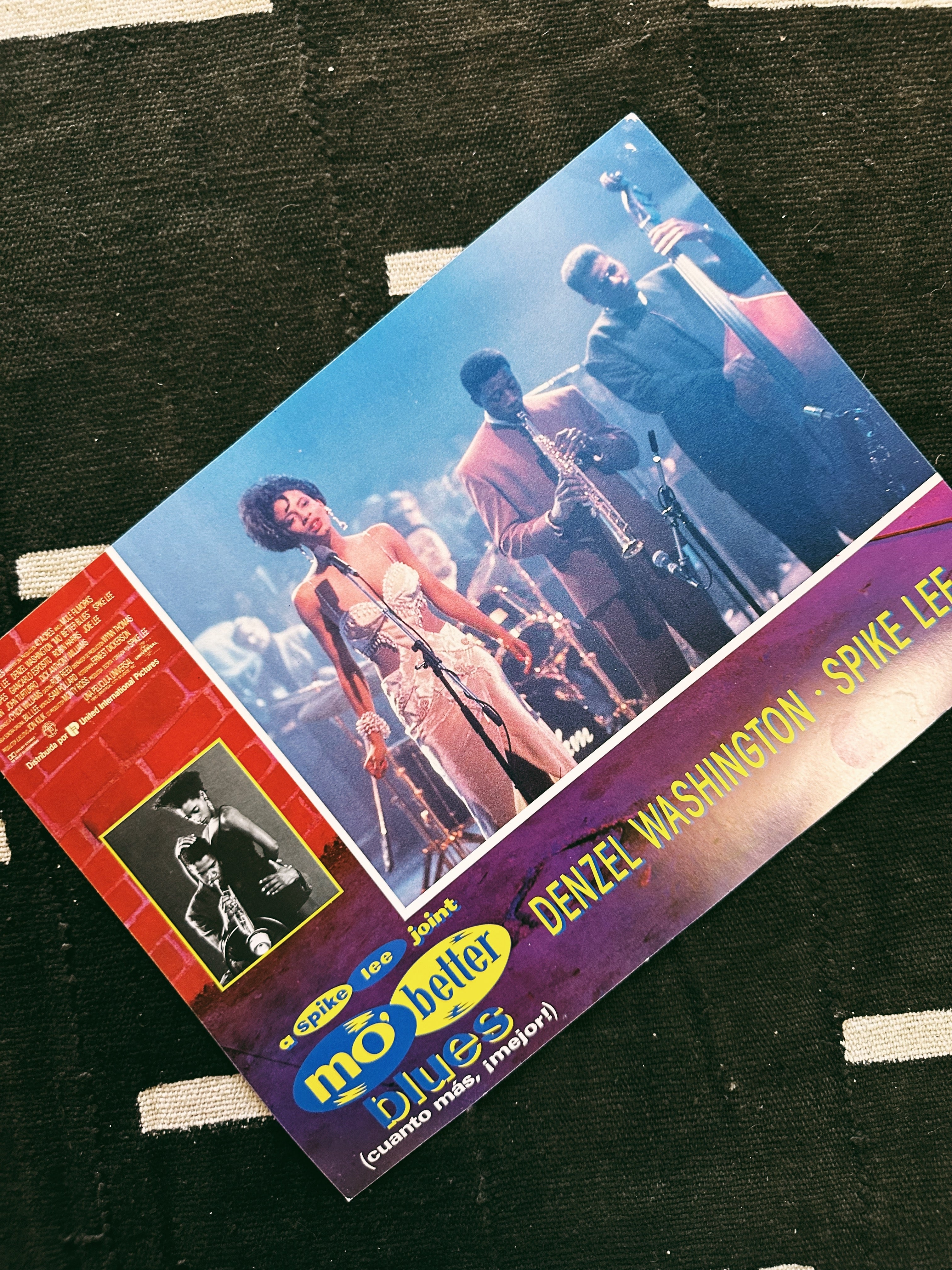 Vintage Spike Lee "Mo Better Blues” Promotional Lobby Prints (Spanish, 1990)