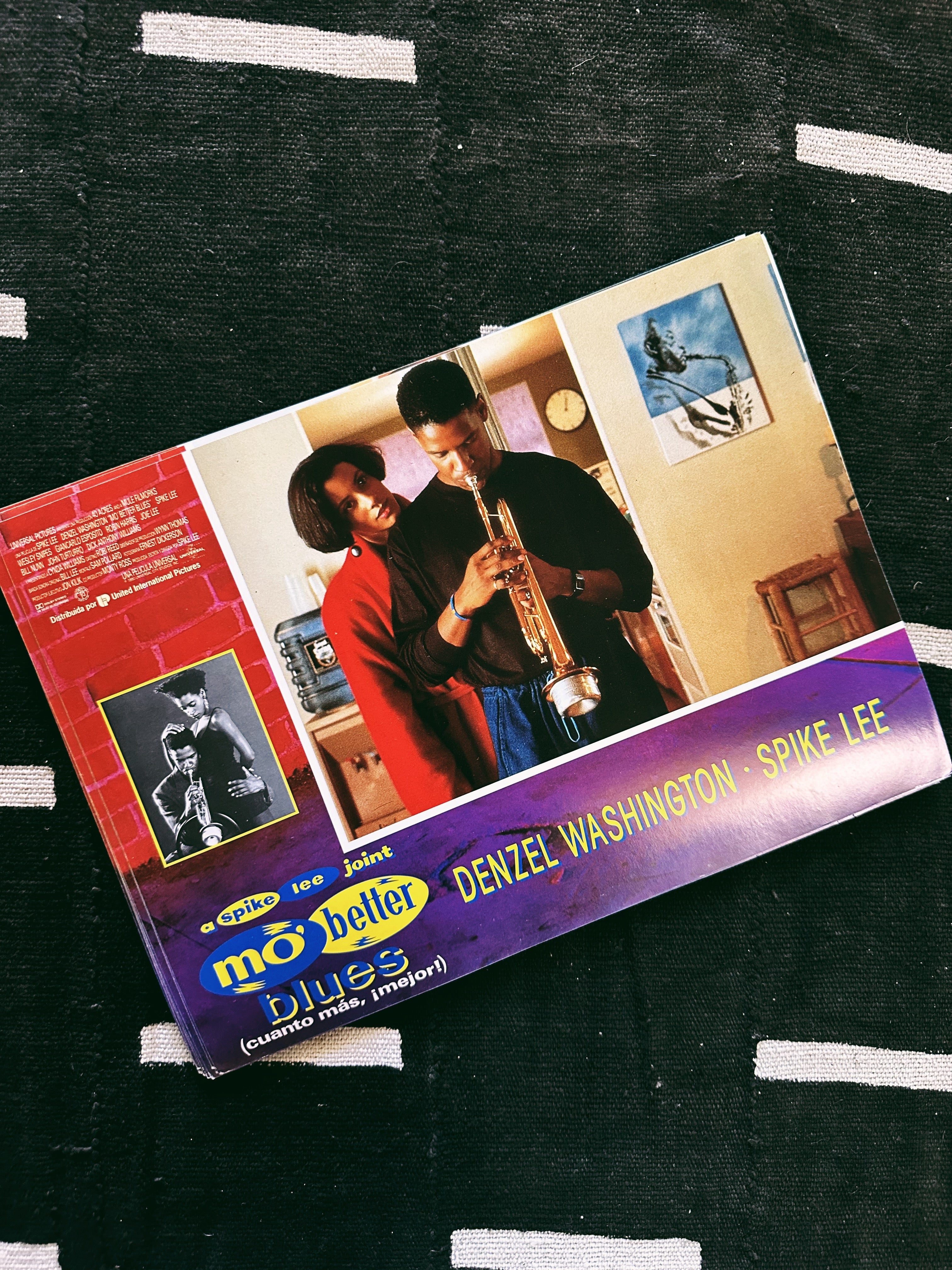 Vintage Spike Lee "Mo Better Blues” Promotional Lobby Prints (Spanish, 1990)