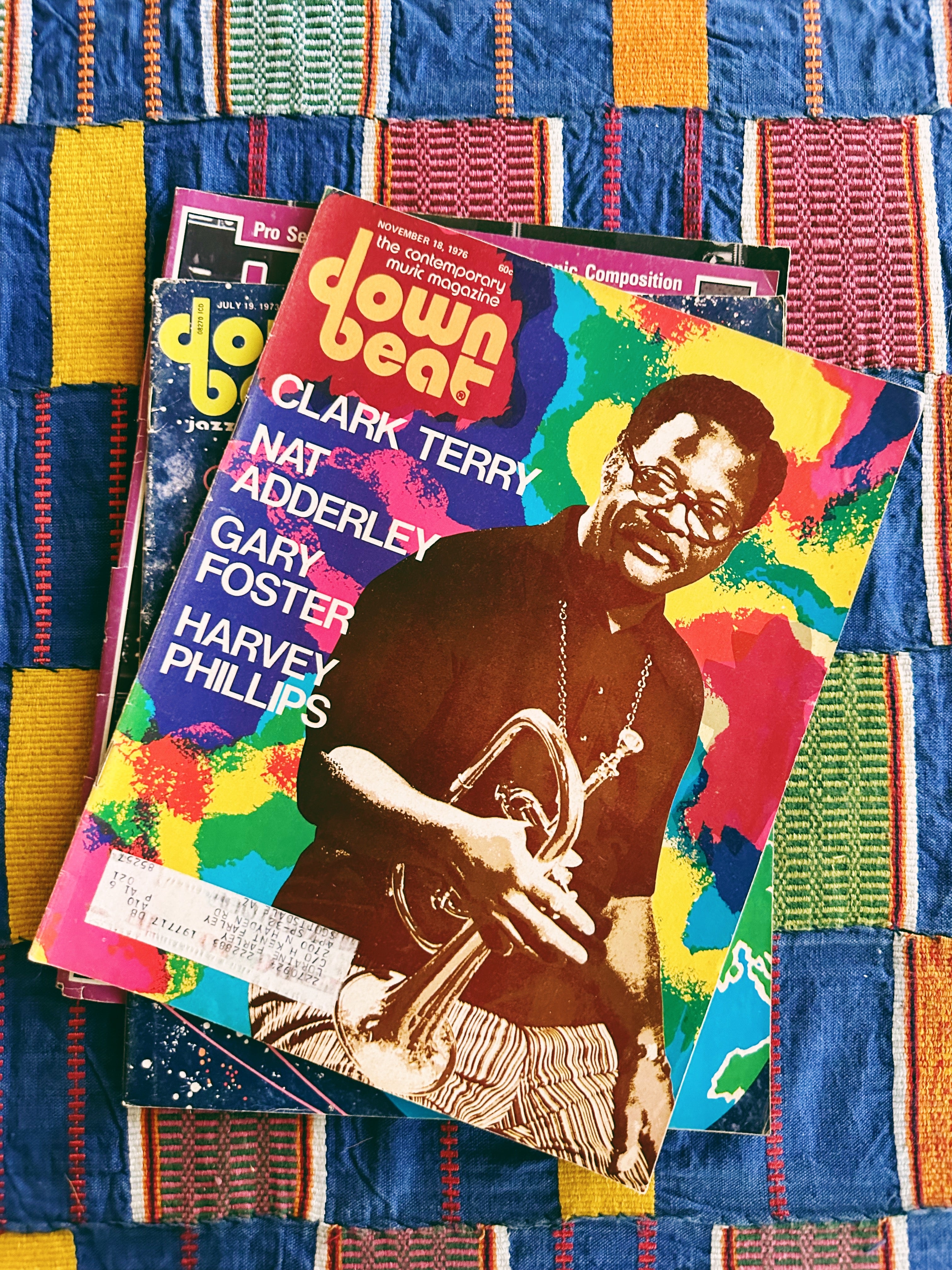 Vintage Downbeat Magazine // Jazz Covers