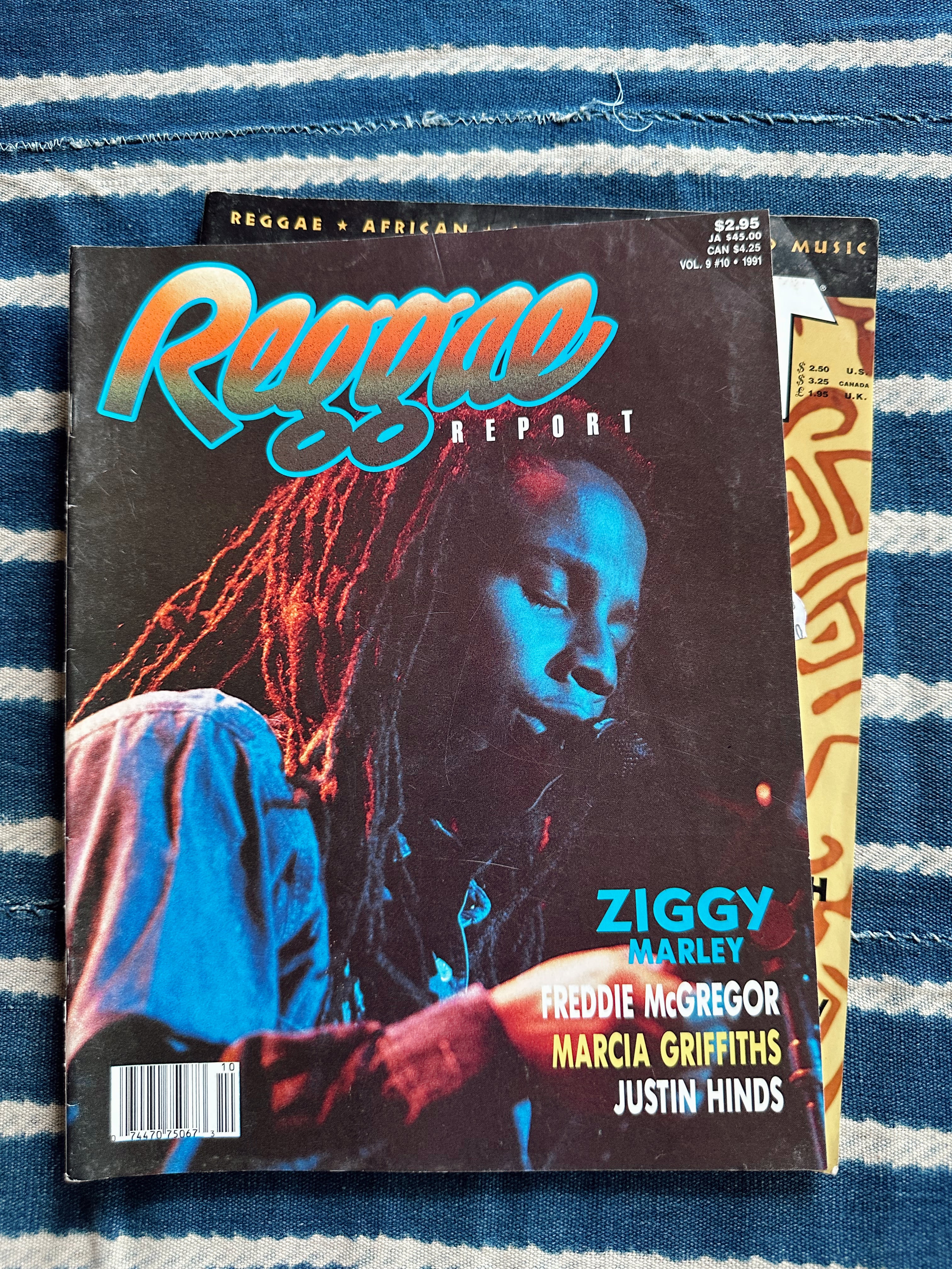 Vintage The Beat Reggae Magazine // Please Select