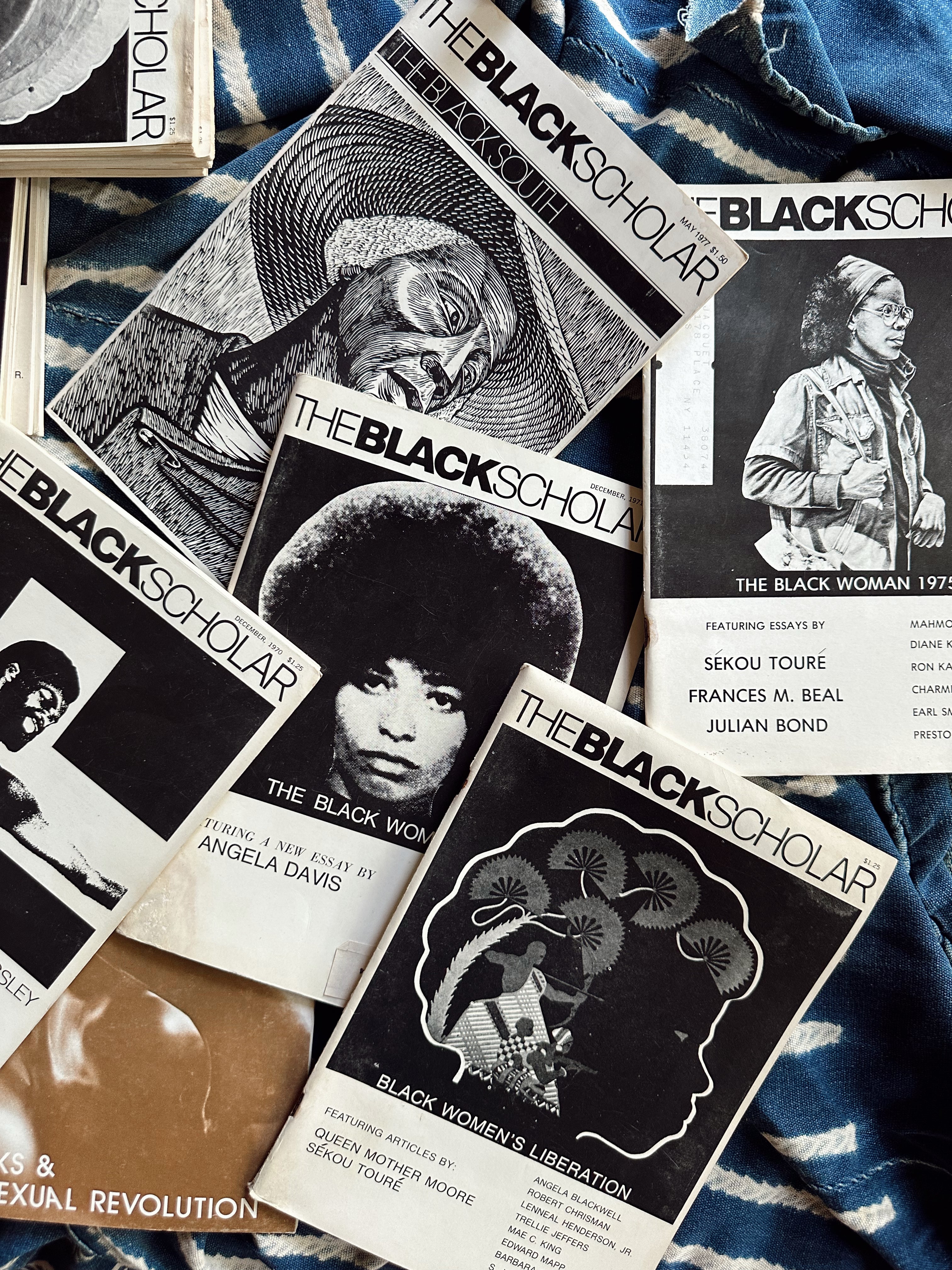 Vintage Black Scholar Journal Issues (Please Select)