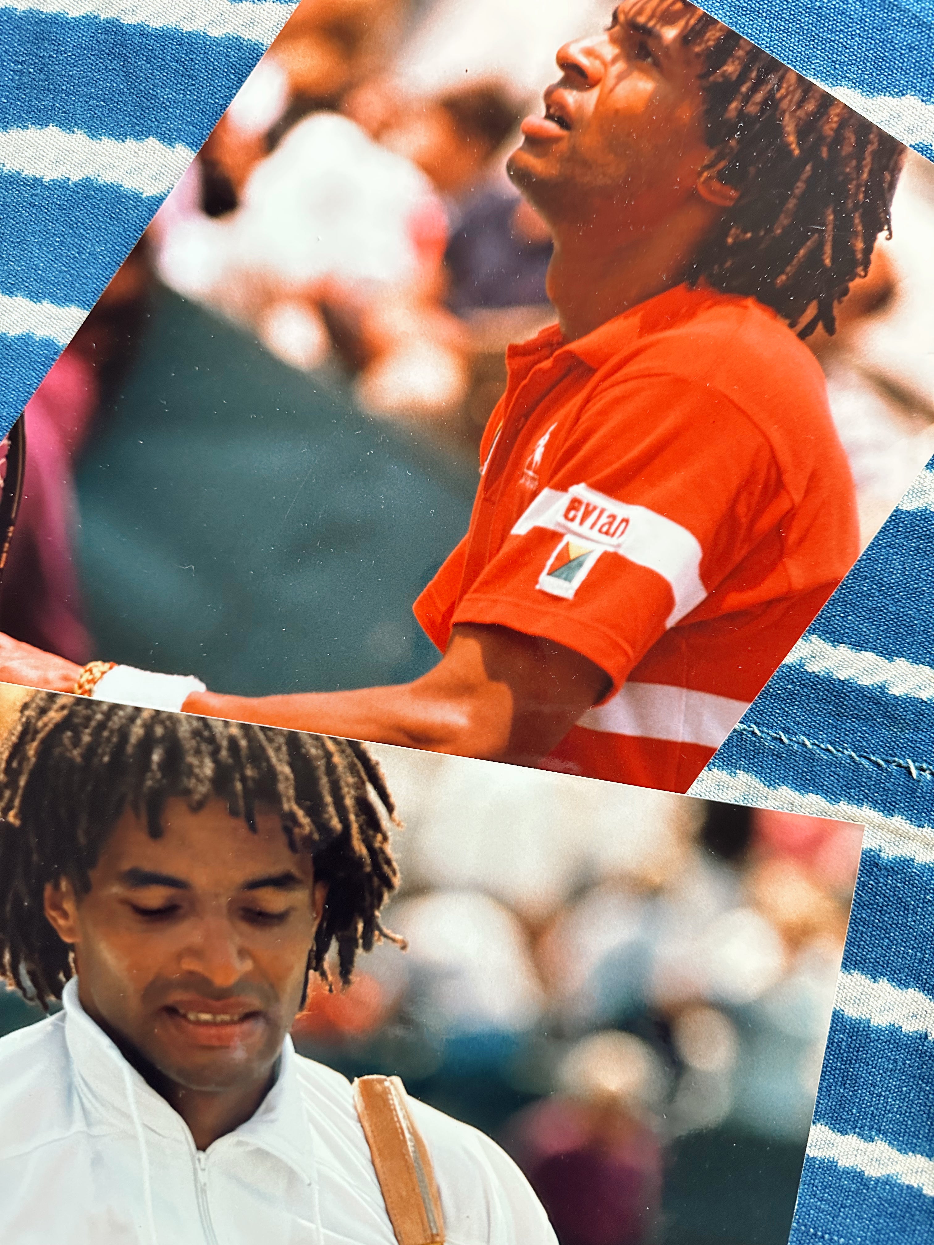 Vintage Photograph Bundle of Yannick Noah
