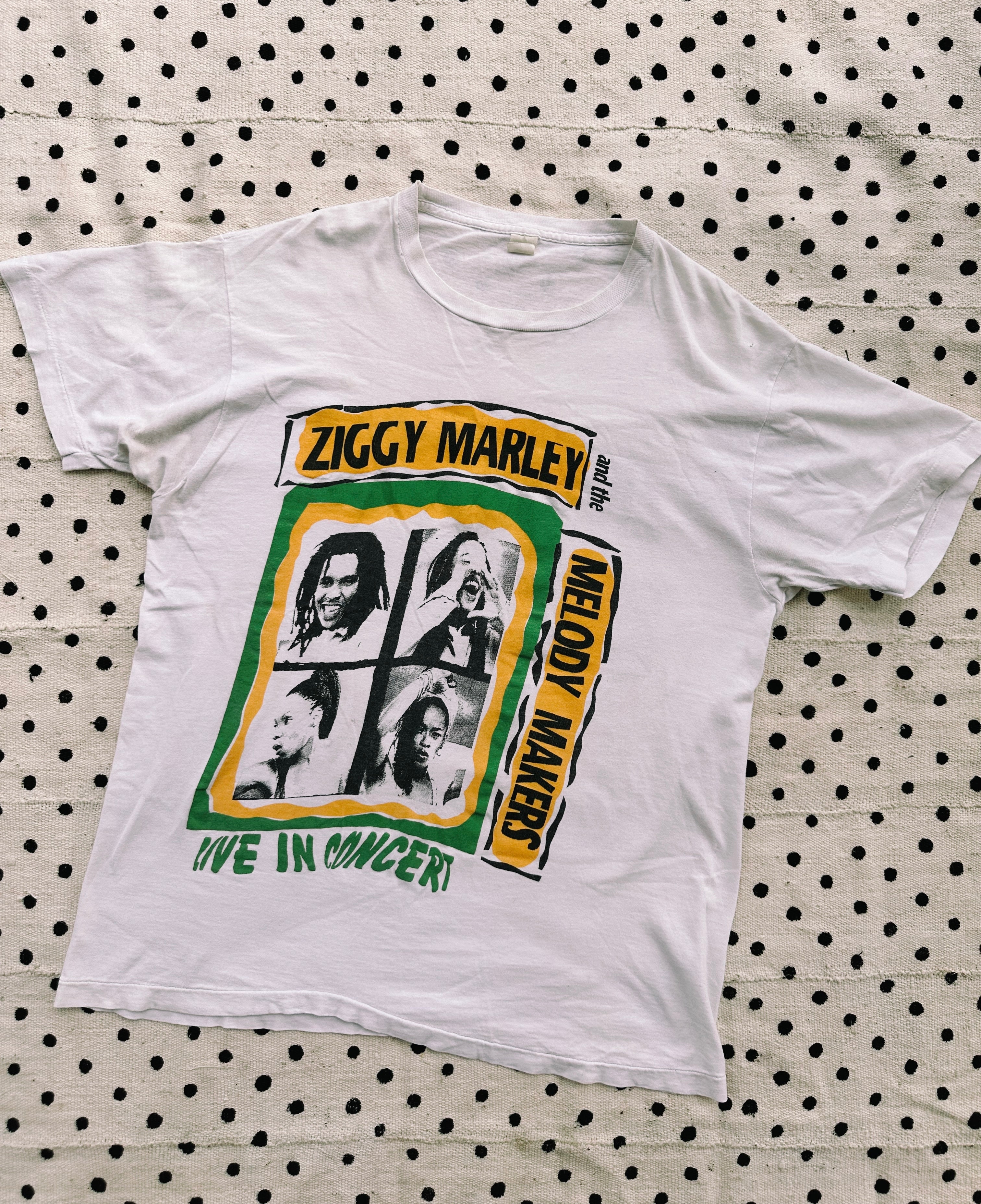 Vintage Ziggy Marley Concert T-Shirt