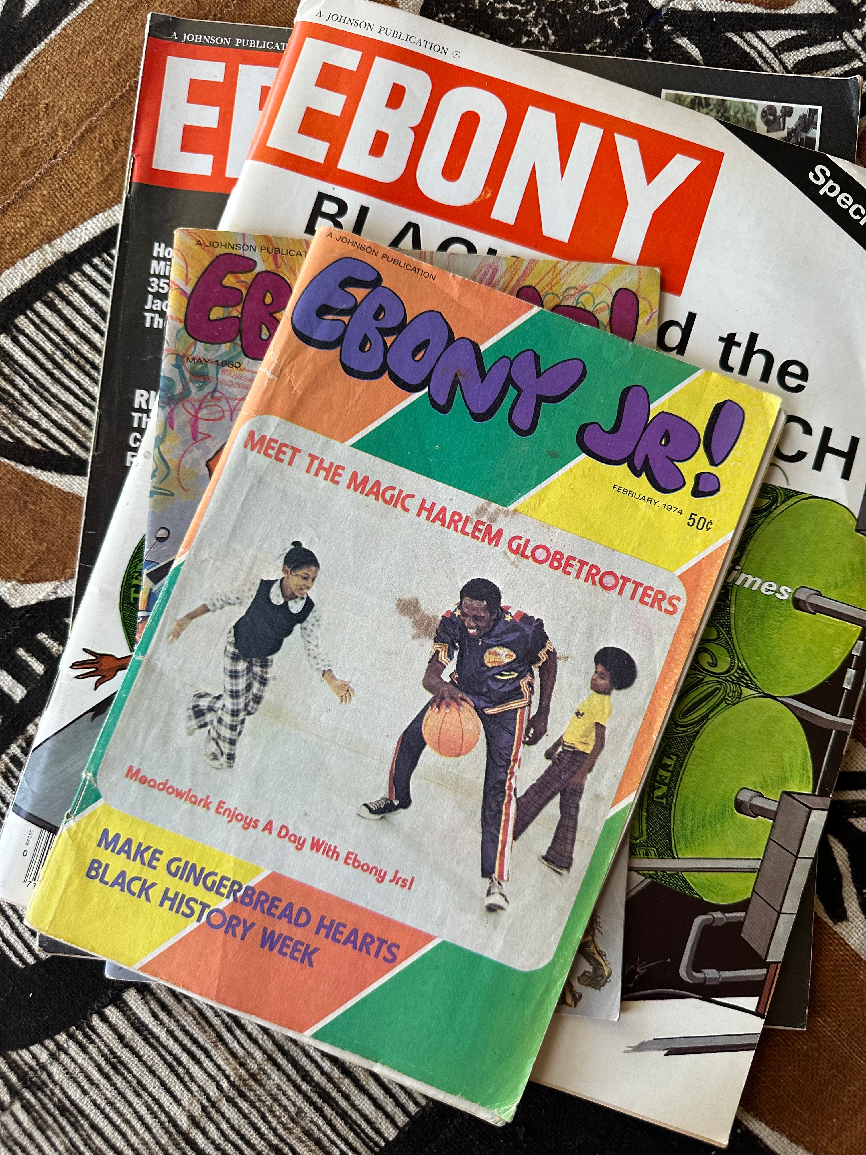 Vintage Ebony Magazine Issues (Please Select)