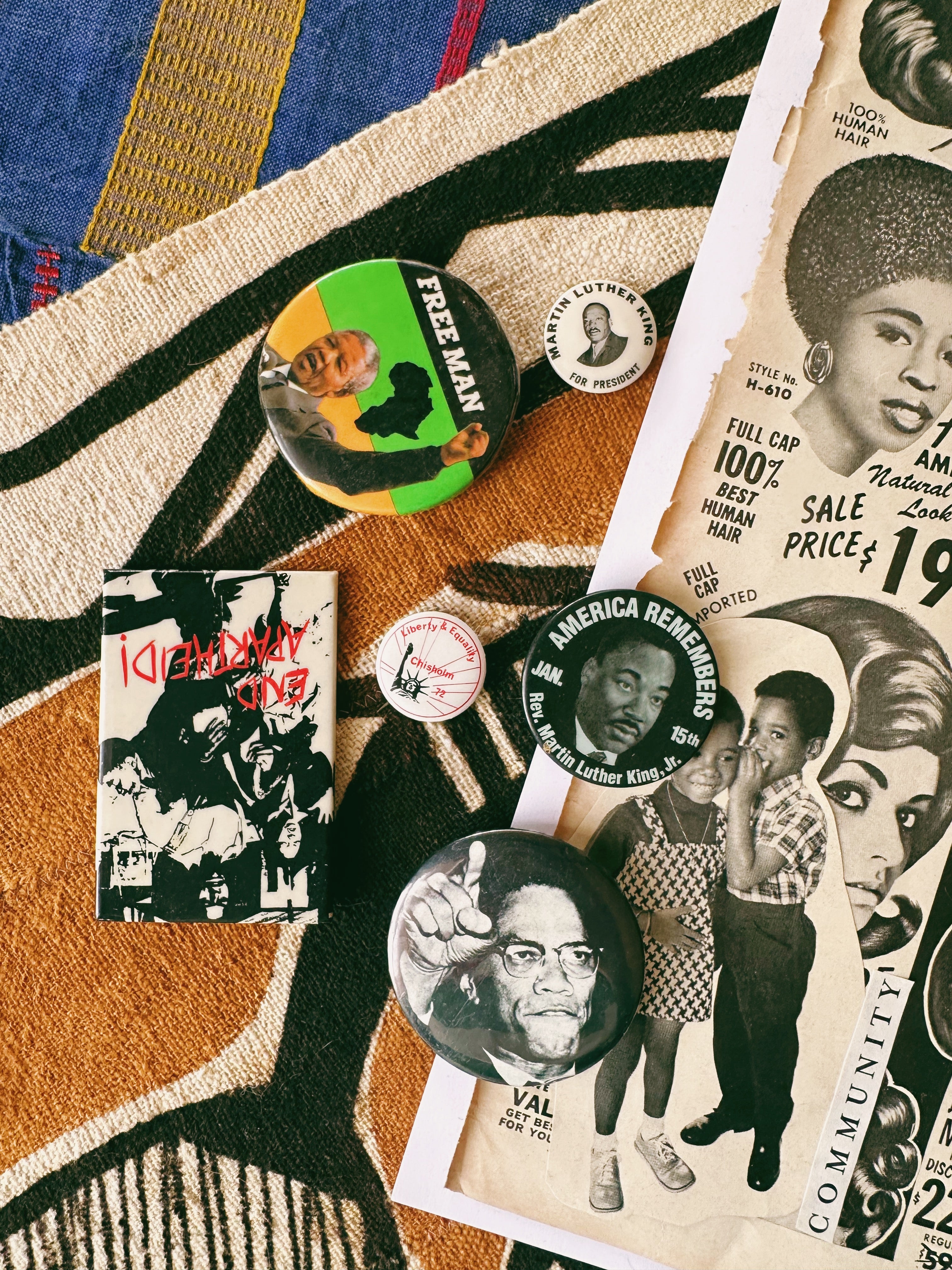 Vintage 1960’s-80’s Political Protest Pins (Please Select)