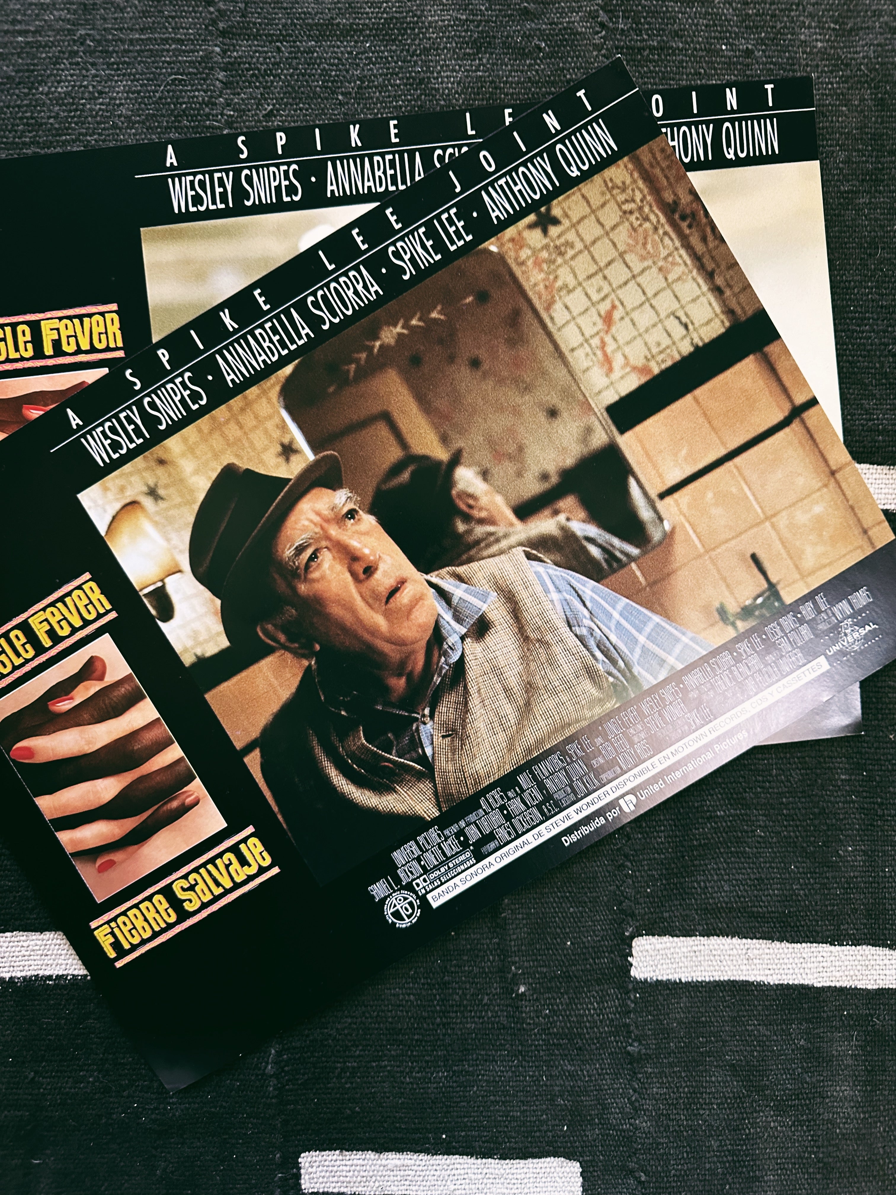 Vintage “Jungle Fever " Promo Lobby Card Prints (Spanish, 1991)