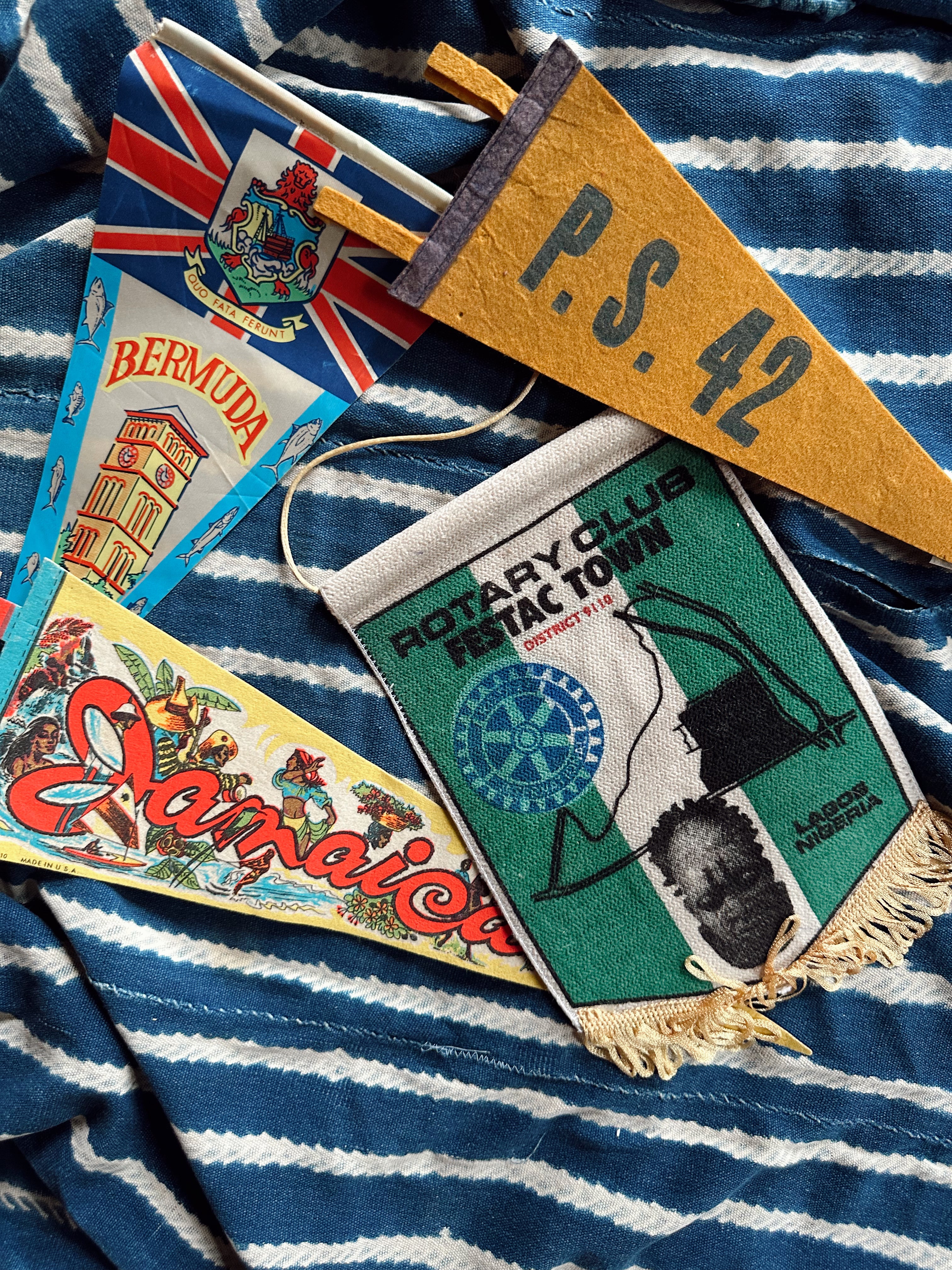 Vintage Travel/Souvenir Pennants (Please Select) (Copy)