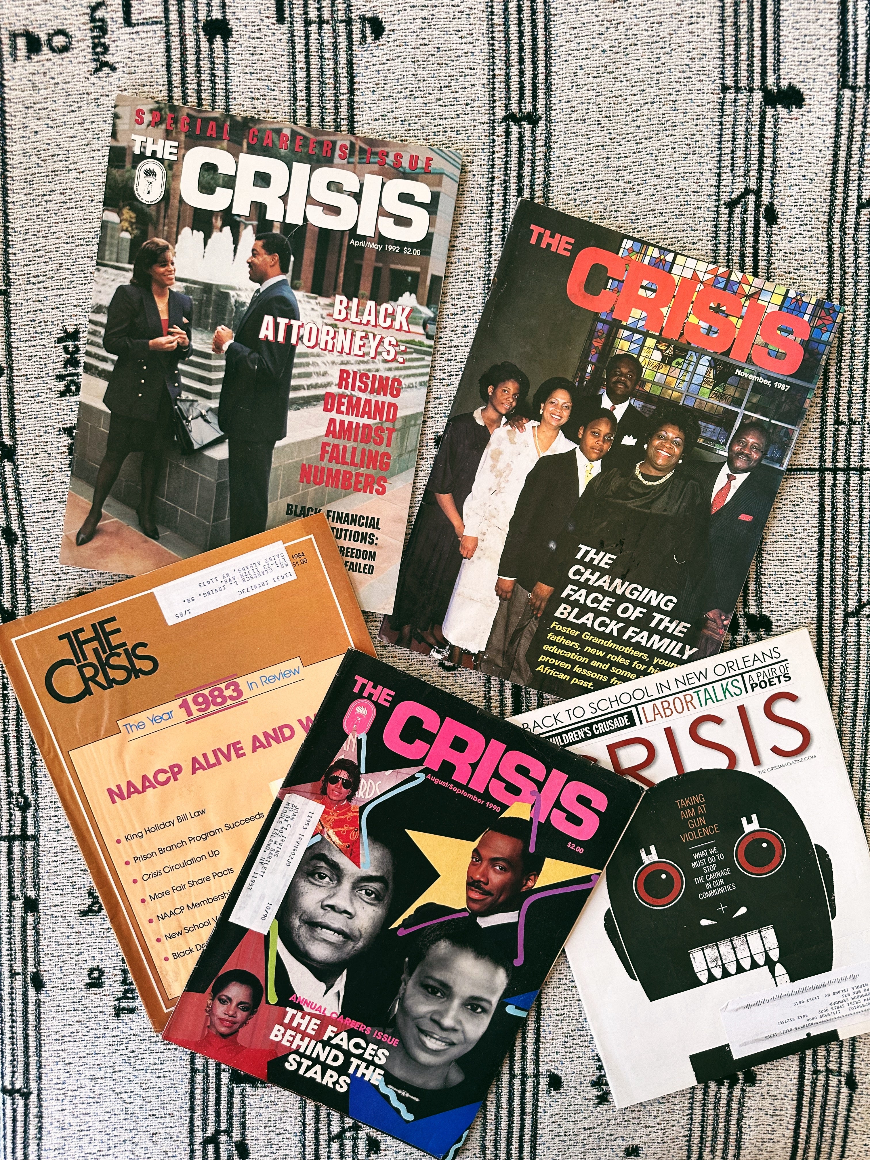 Vintage NAACP Crisis Magazine Issues (Please Select)