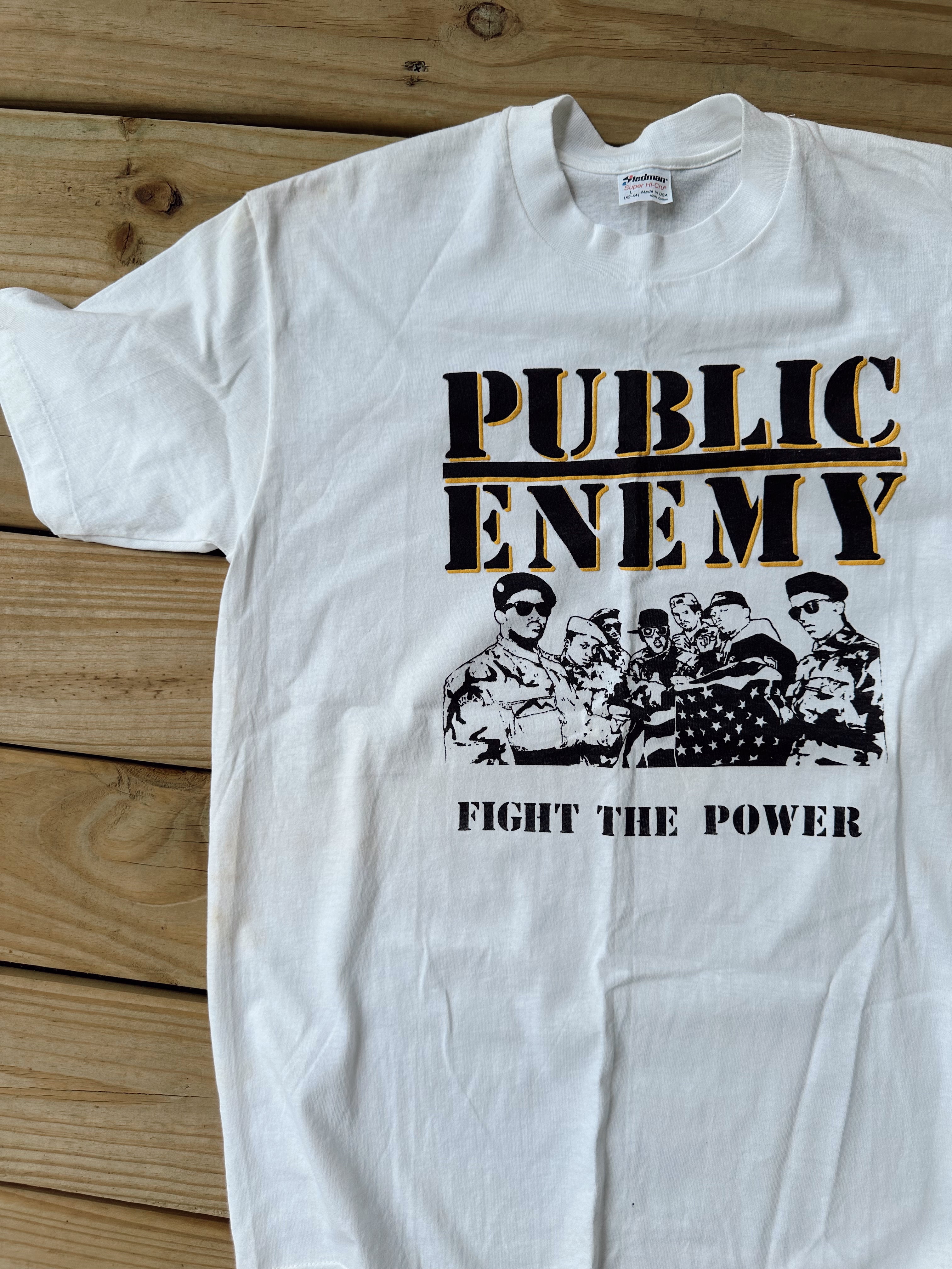 Vintage “Fight The Power” Public Enemy Shirt (1990’s)