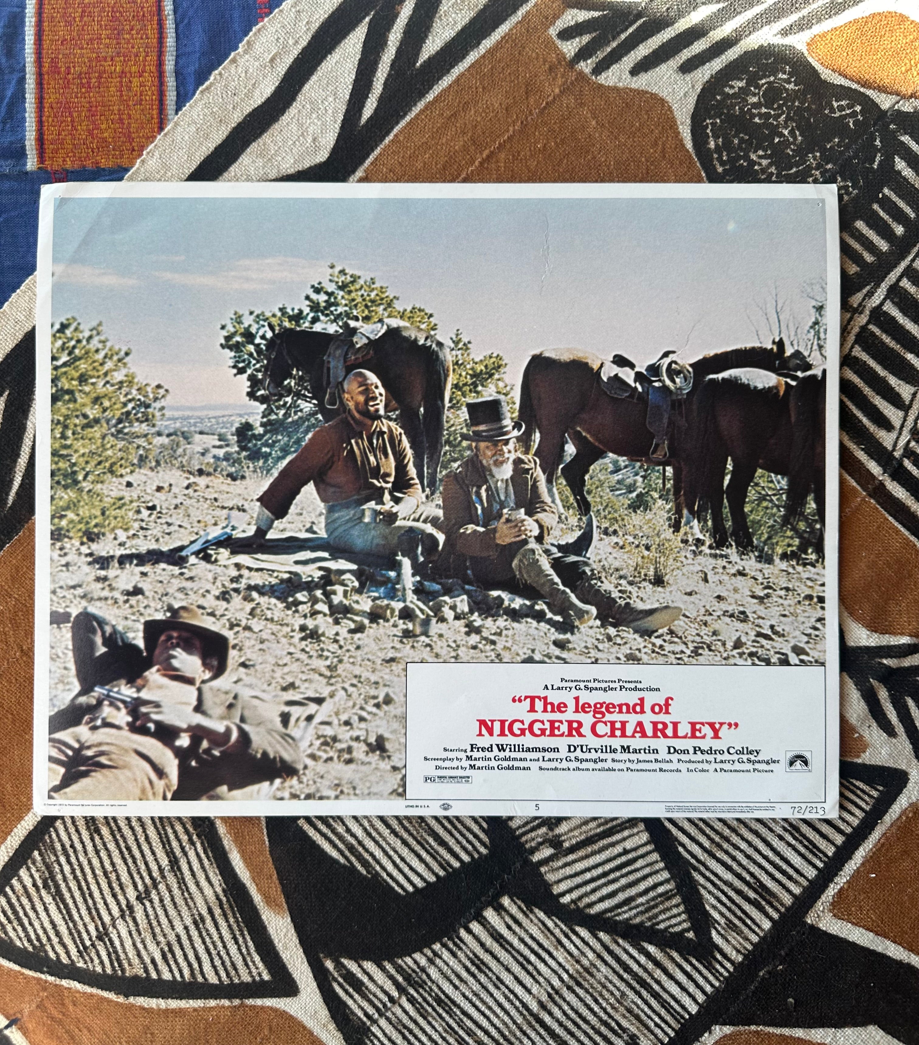 Vintage “The Legend of Nigger Charley” Lobby Cards (Please Select)