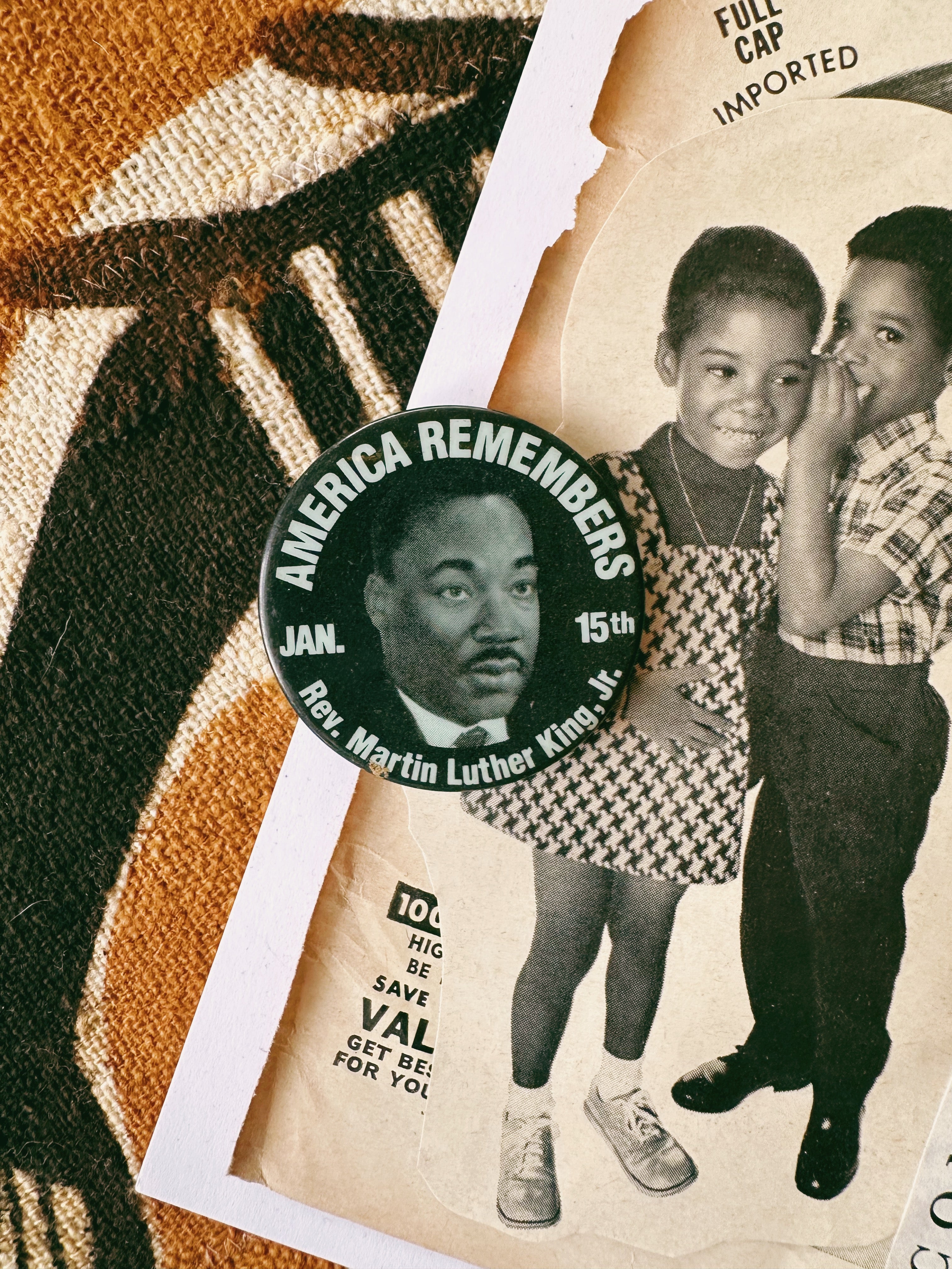 Vintage 1960’s-80’s Political Protest Pins (Please Select)