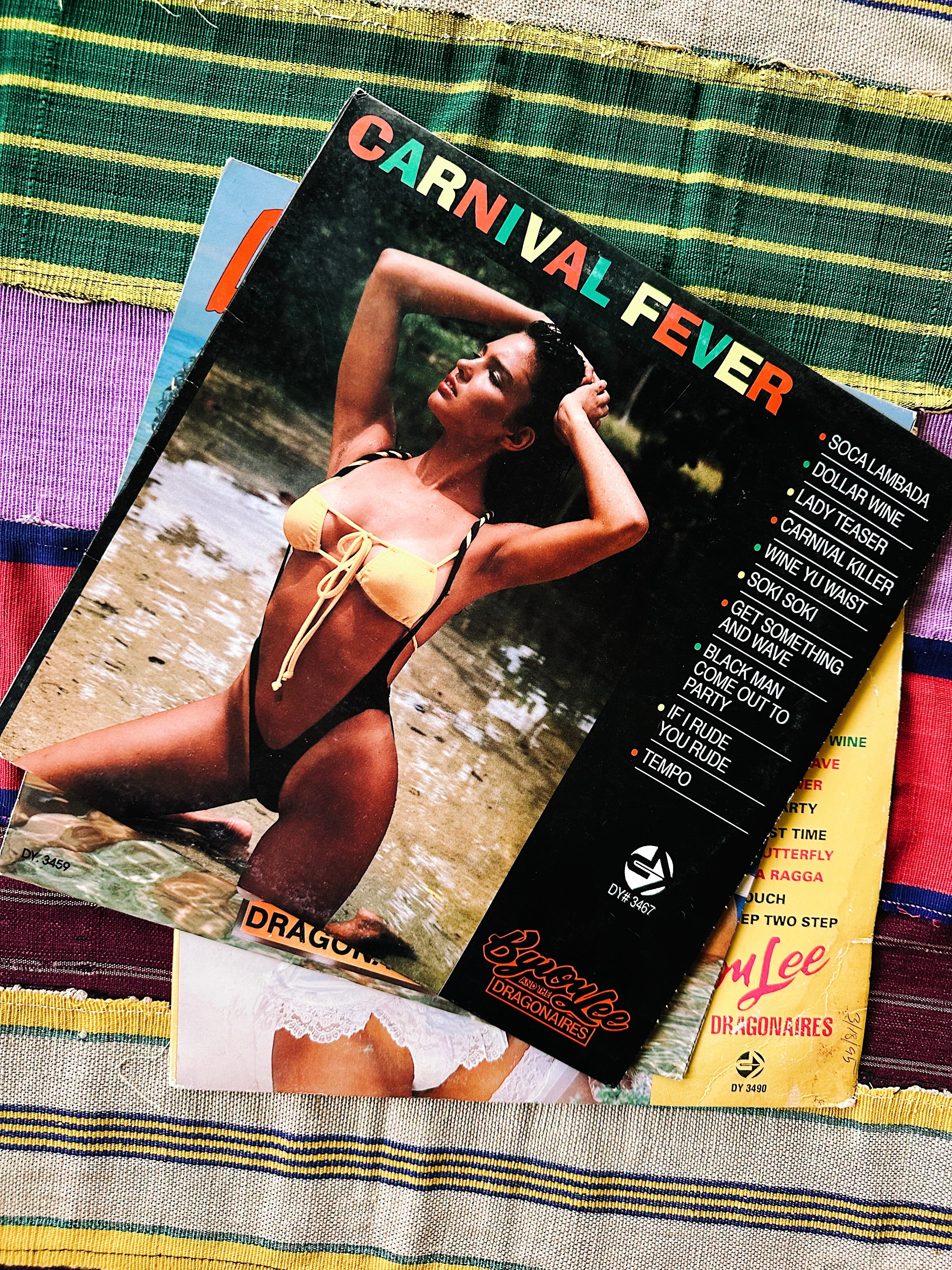Vintage Soca, Reggae Vinyl Record Bundle (3 records)
