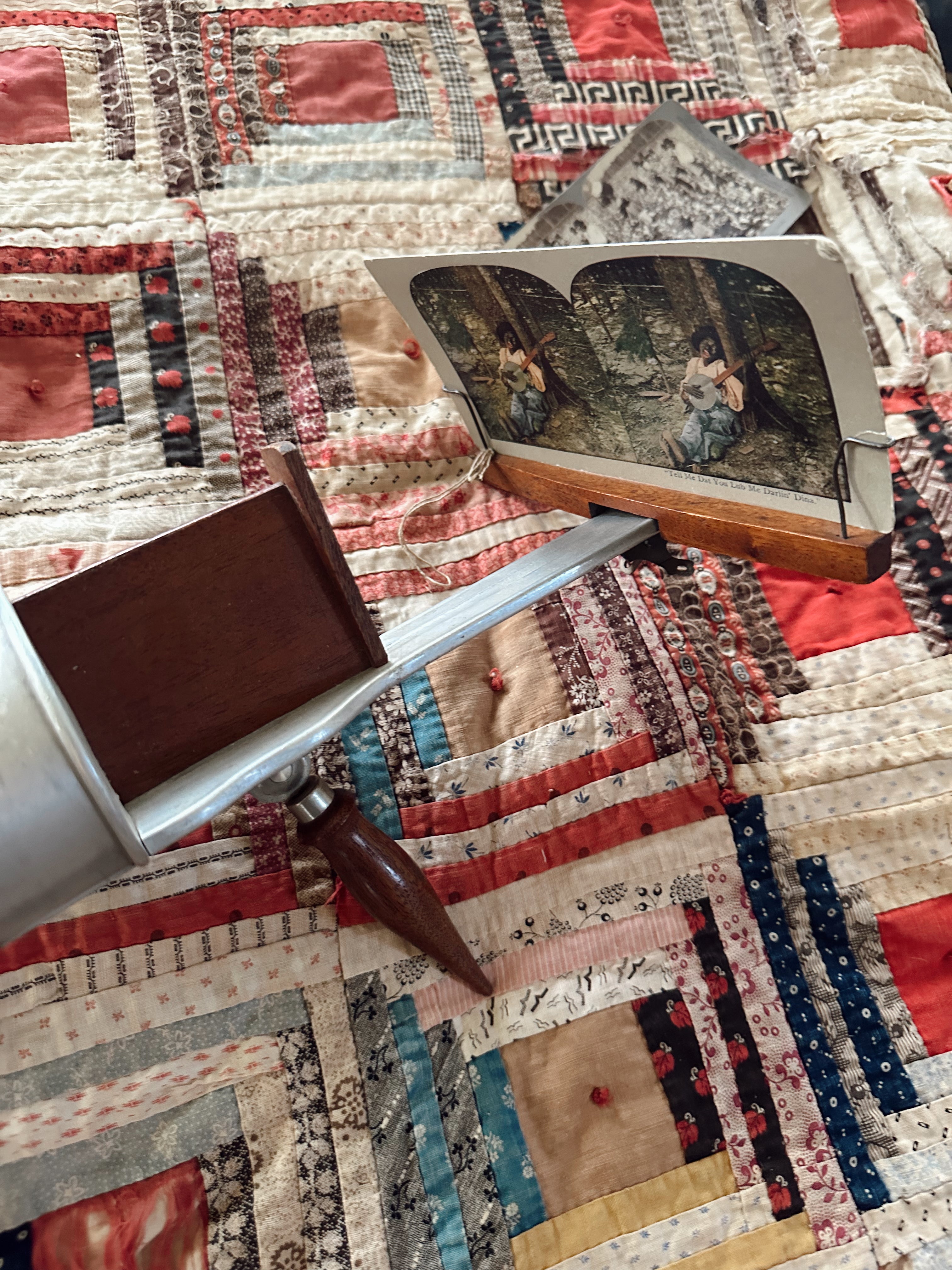 Vintage PerfecScope Stereoviewer & Slide Bundle