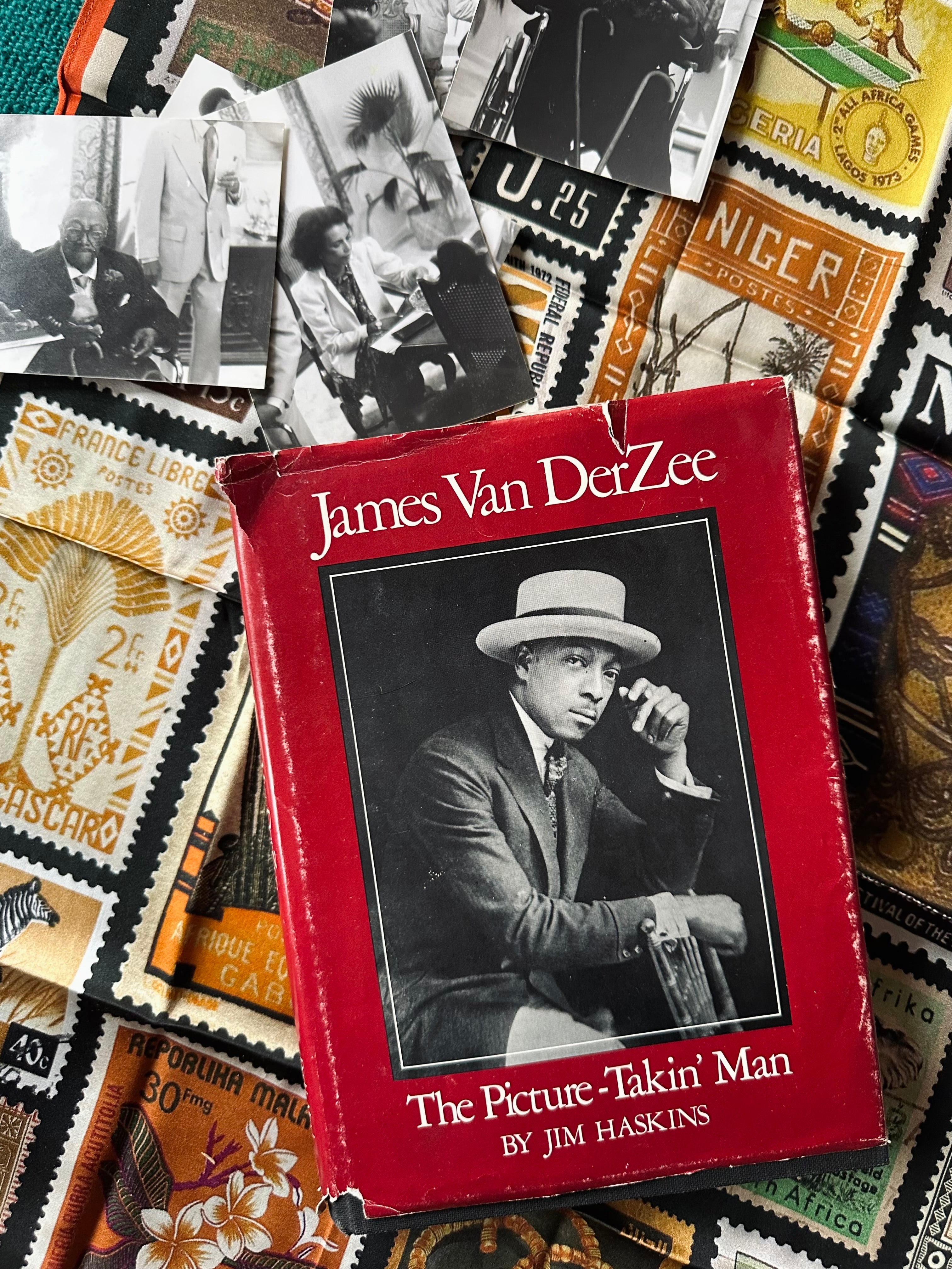 Vintage SIGNED “James Van Der Zee: The Picture-Takin’ Man” & Photos