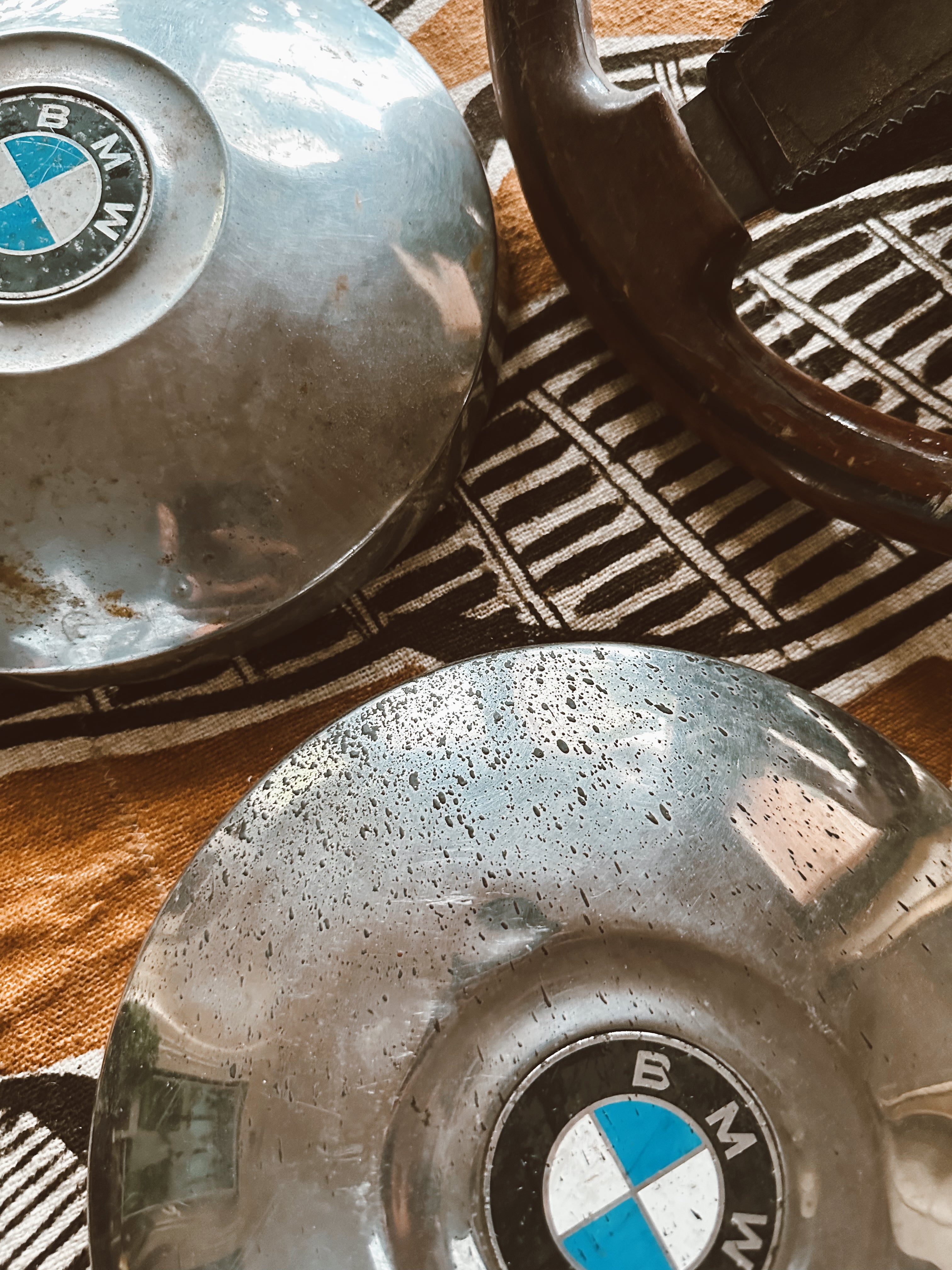 Vintage BMW Hubcaps (1960&