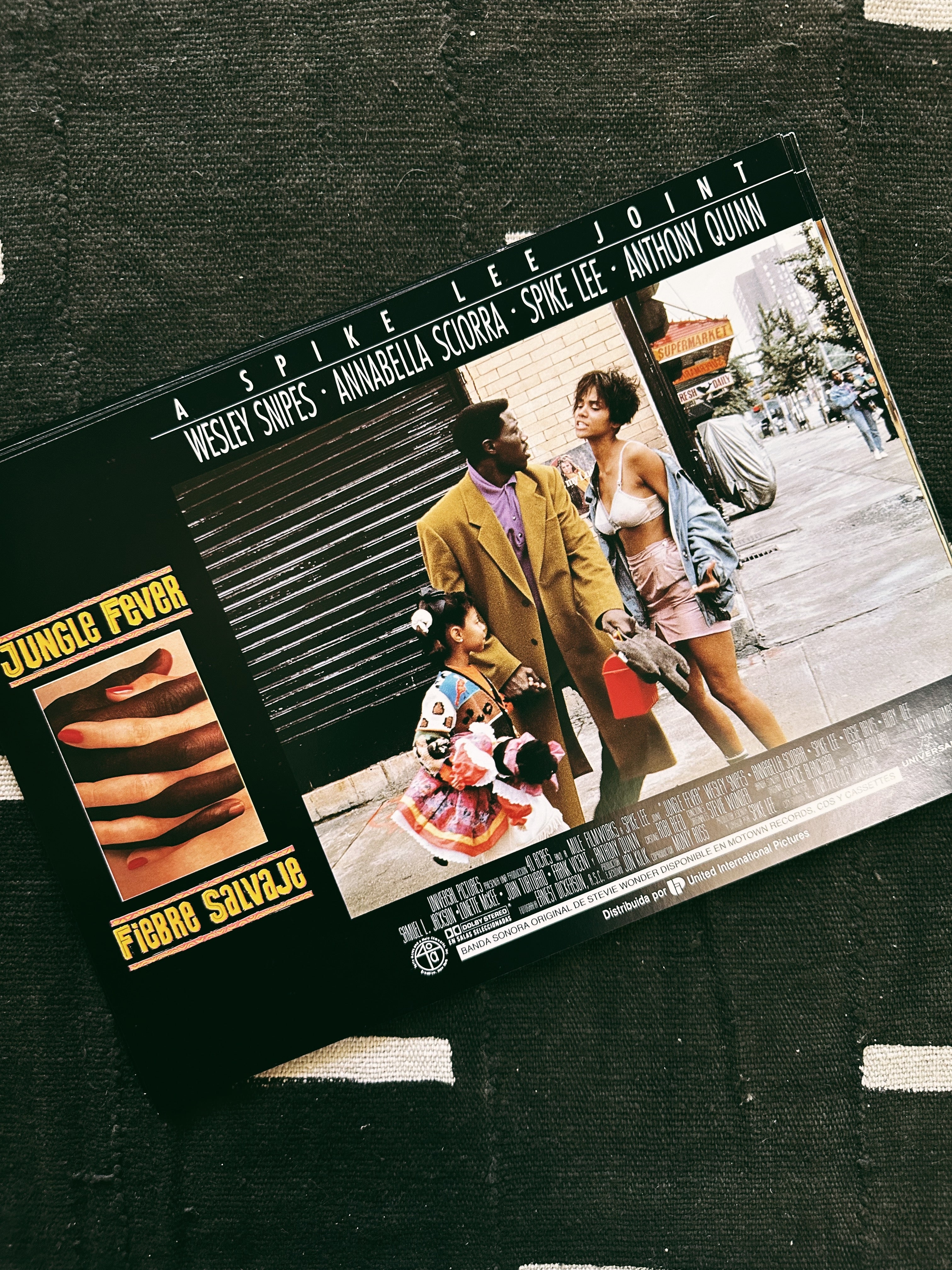 Vintage “Jungle Fever " Promo Lobby Card Prints (Spanish, 1991)