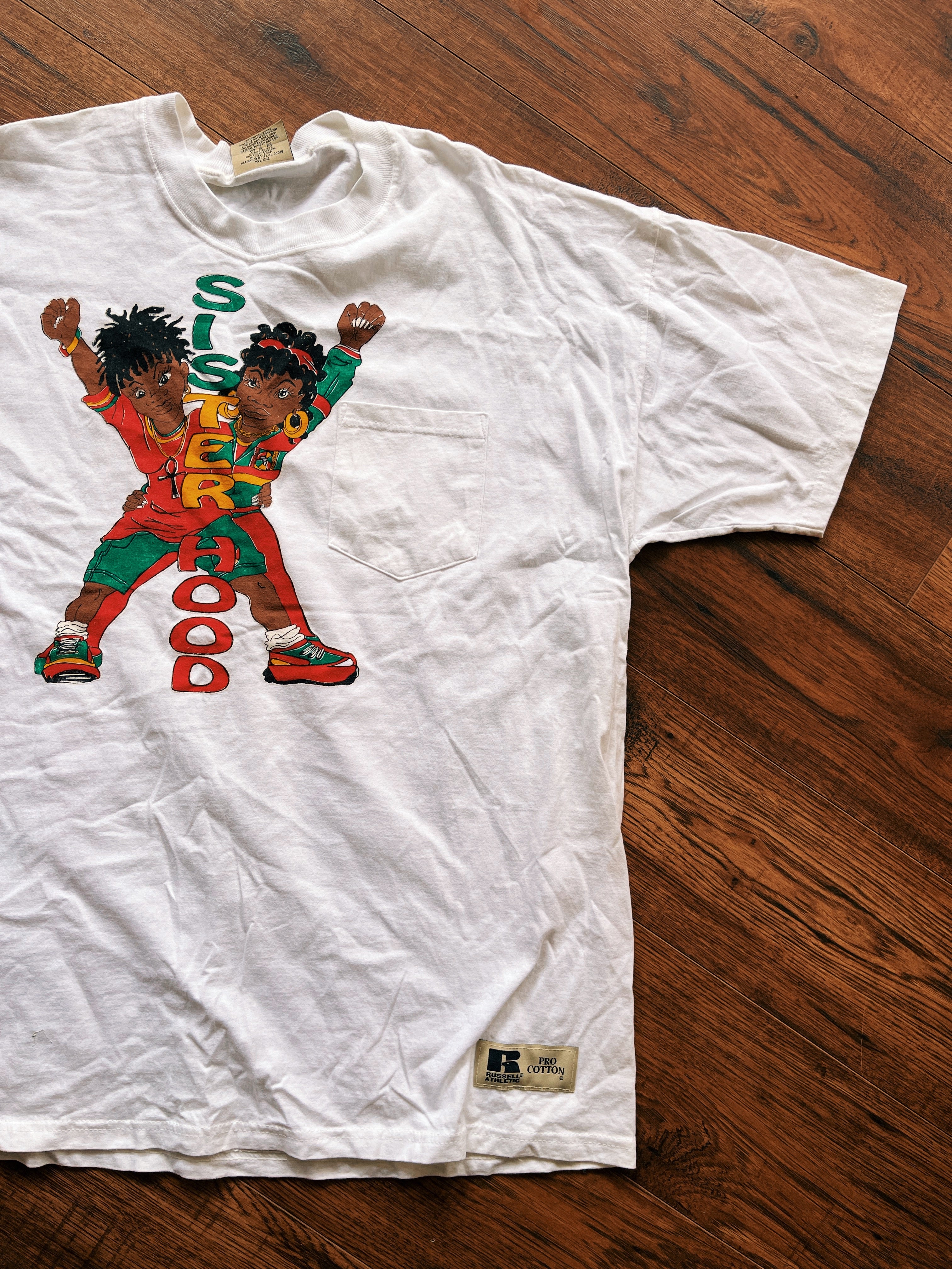 Vintage "Sisterhood" T-Shirt (1990&