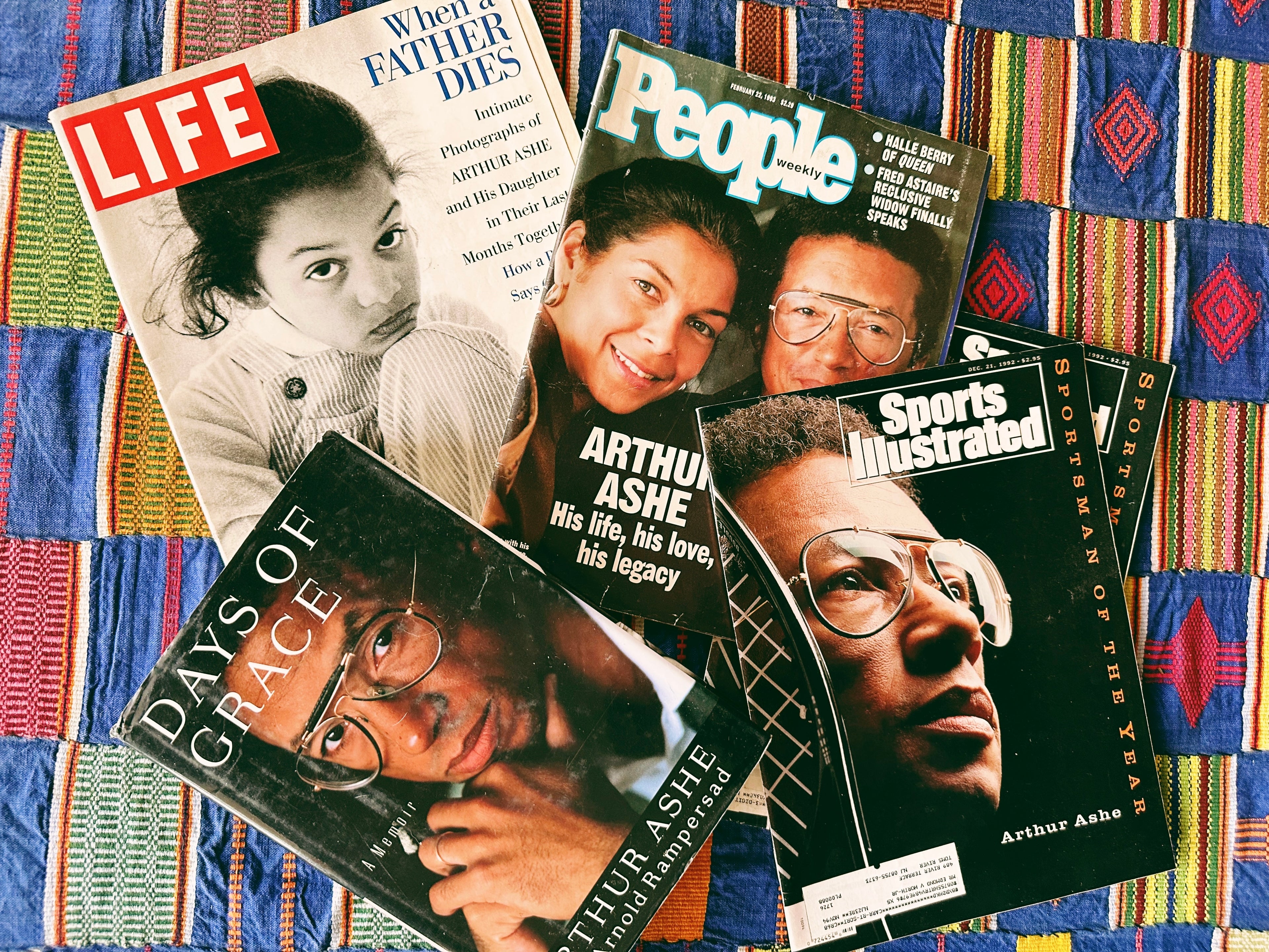 Vintage Arthur Ashe Ephemera (Please Select)