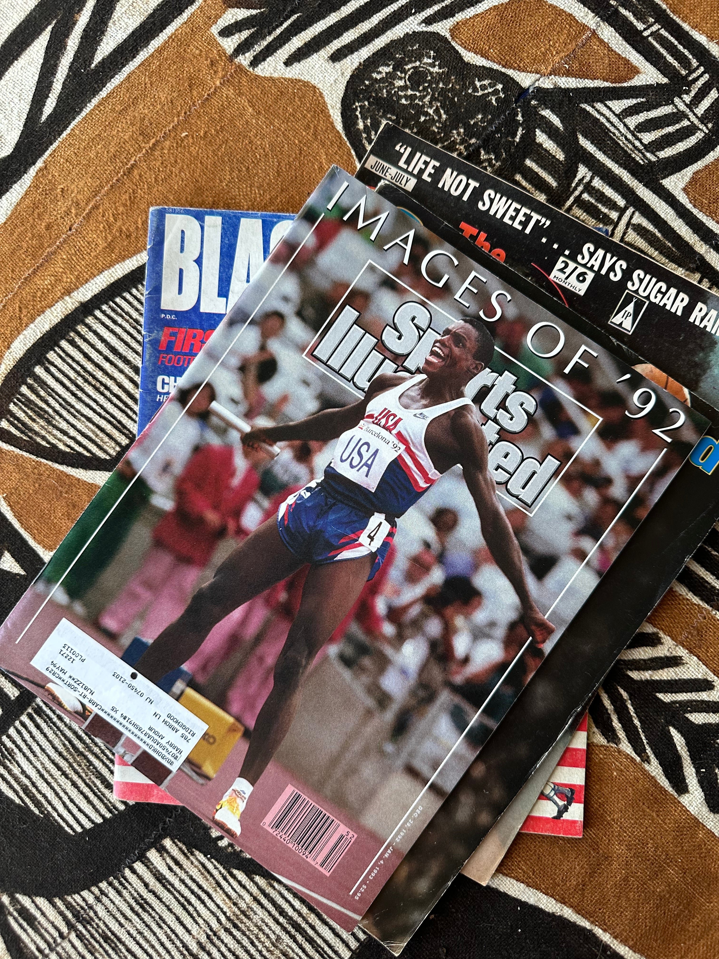 Assorted Vintage Sports Magazine Covers - Please Select