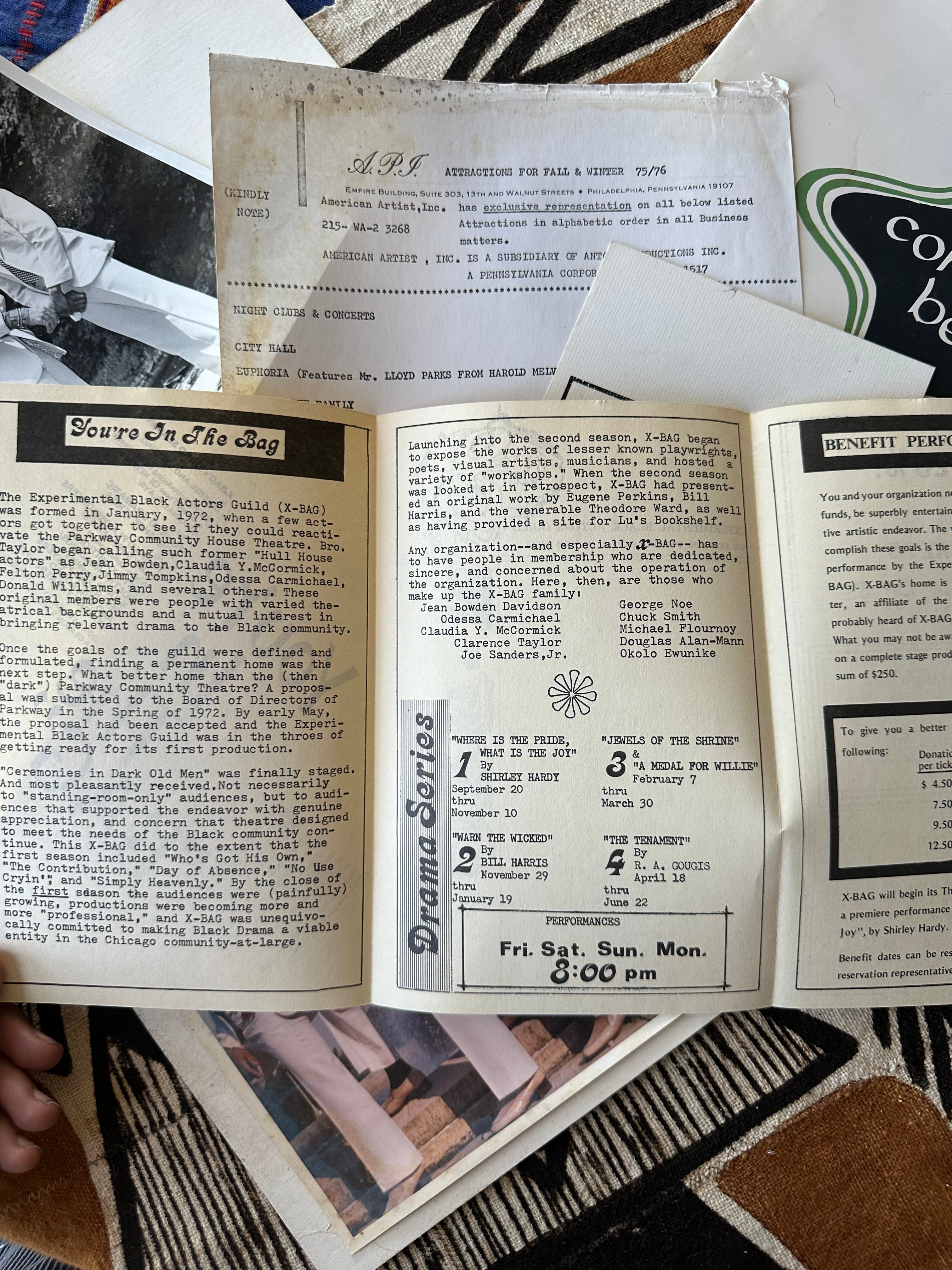 Vintage Ephemera Promitional Bundle