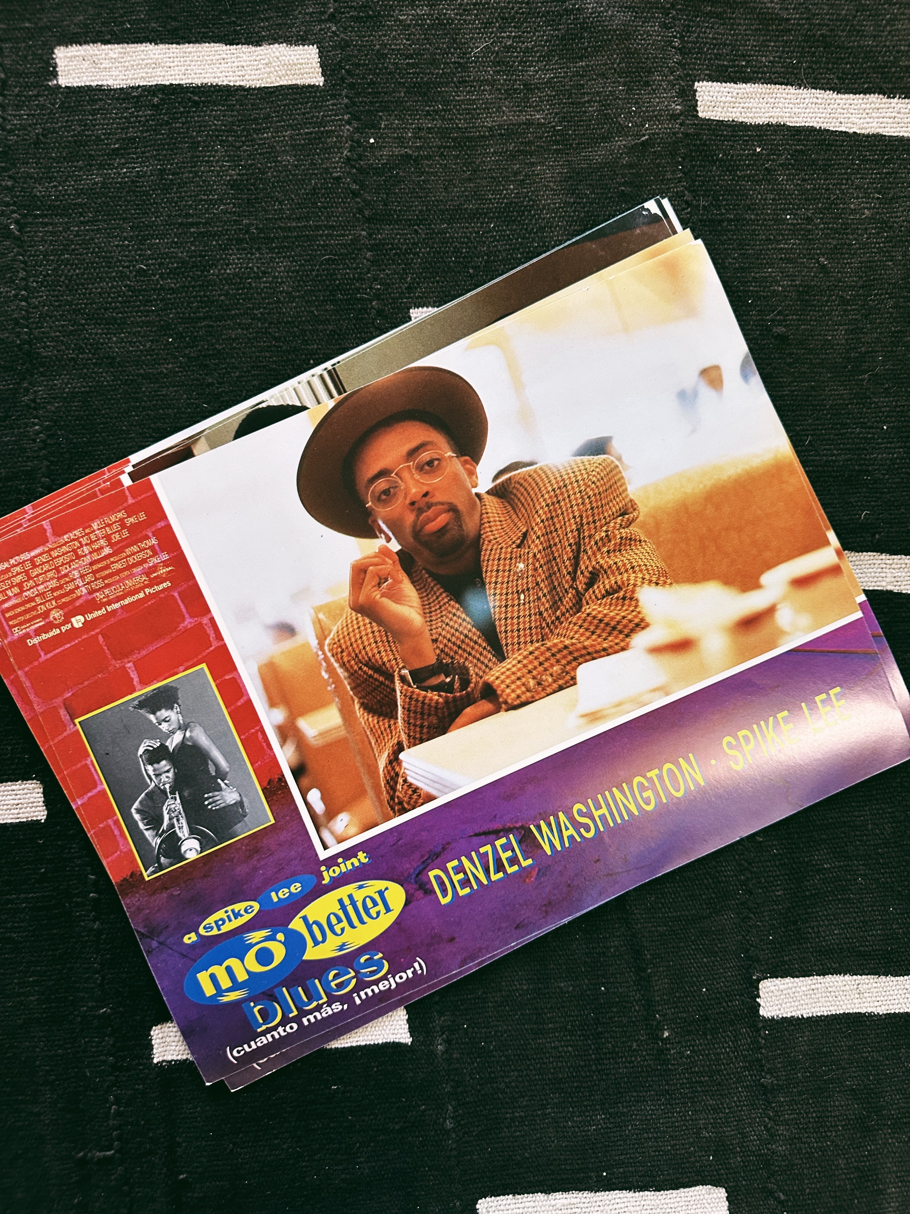 Vintage Spike Lee "Mo Better Blues” Promotional Lobby Prints (Spanish, 1990)