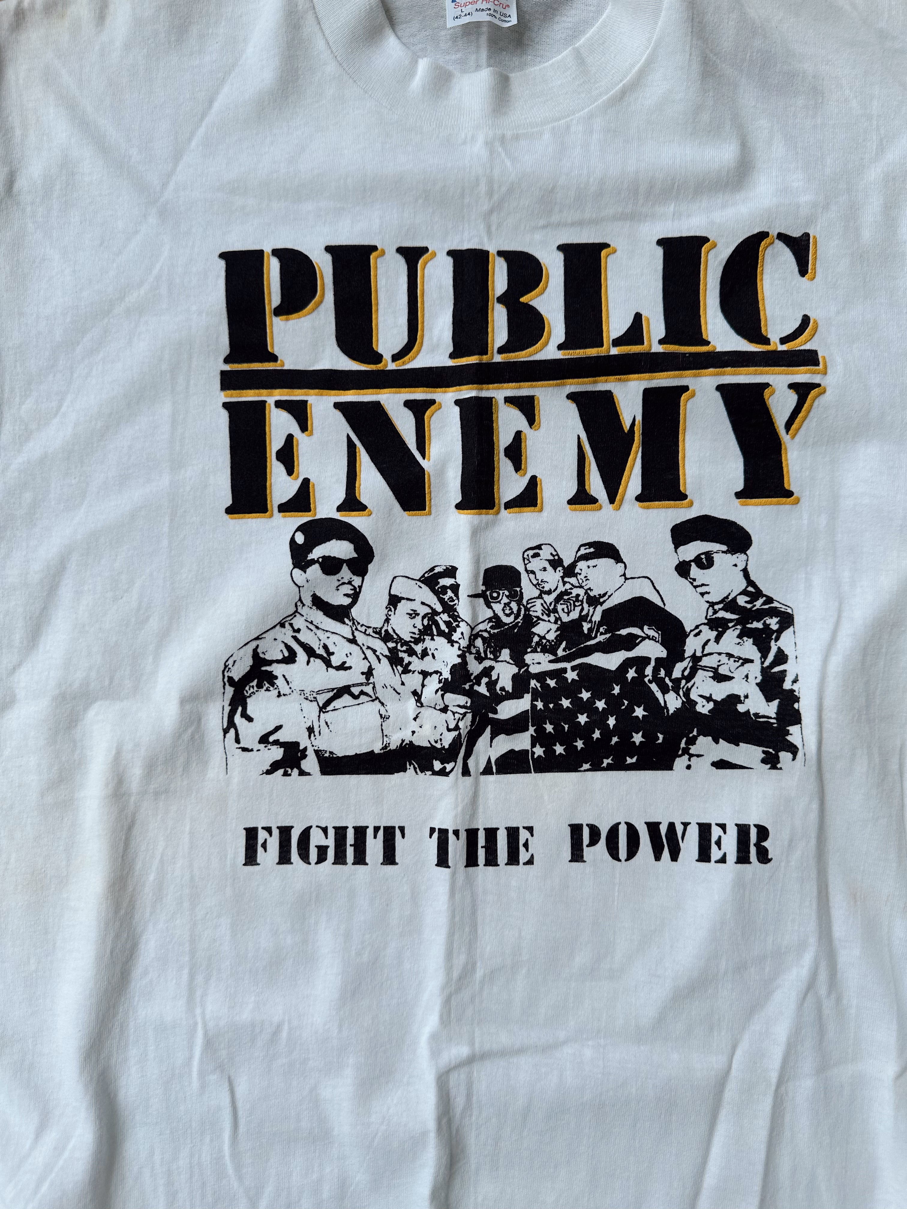 Vintage “Fight The Power” Public Enemy Shirt (1990’s)