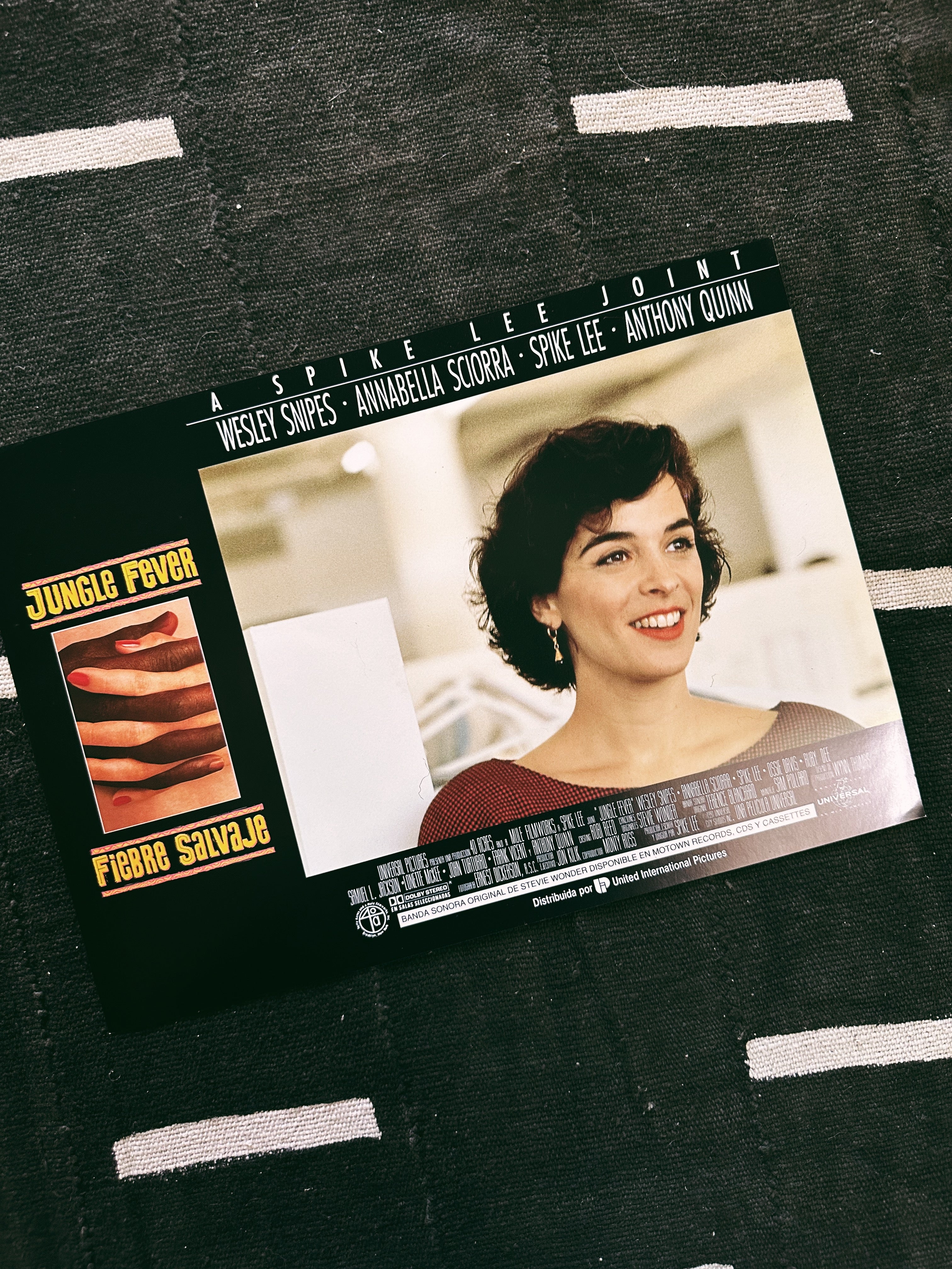 Vintage “Jungle Fever " Promo Lobby Card Prints (Spanish, 1991)