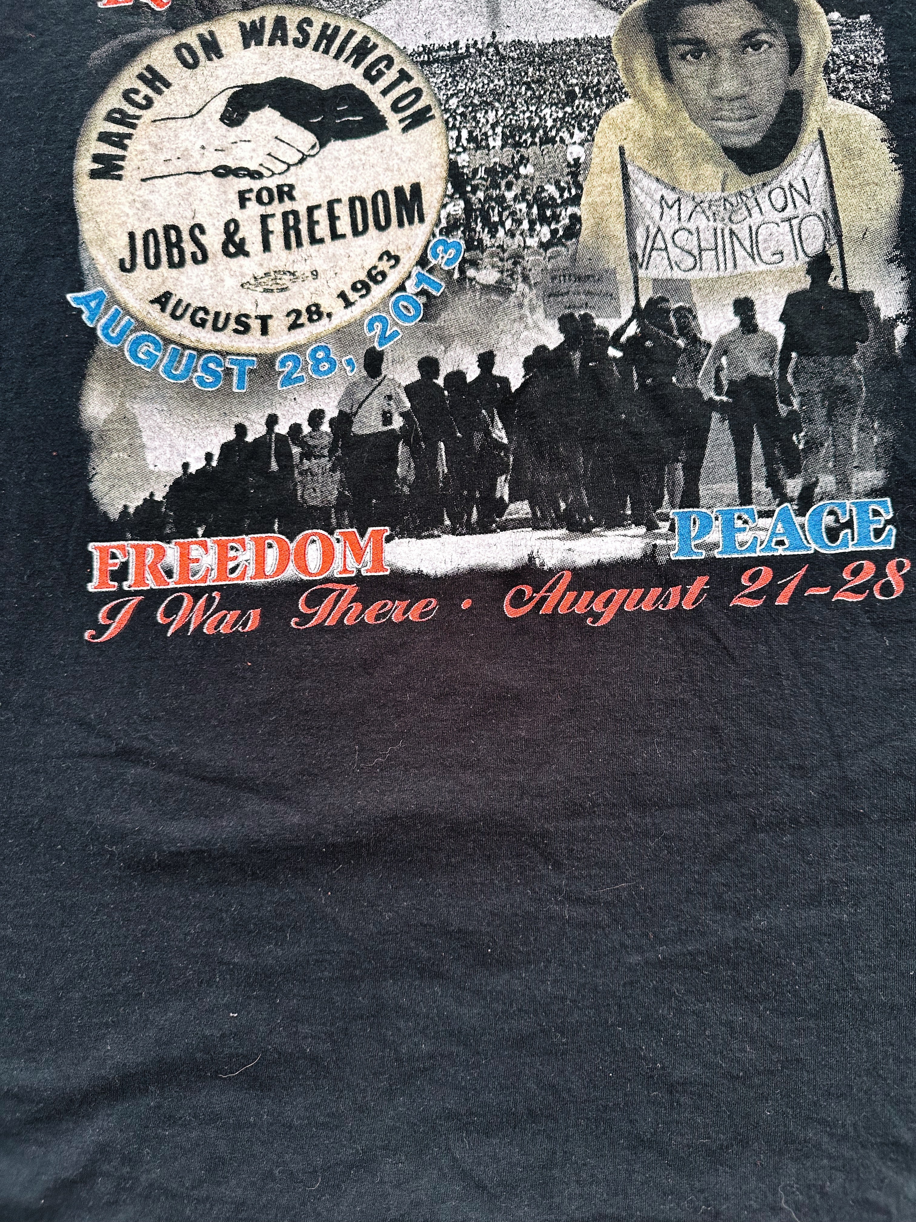 Vintage 50th Anniversary of The March on Washington T-Shirt (2013)