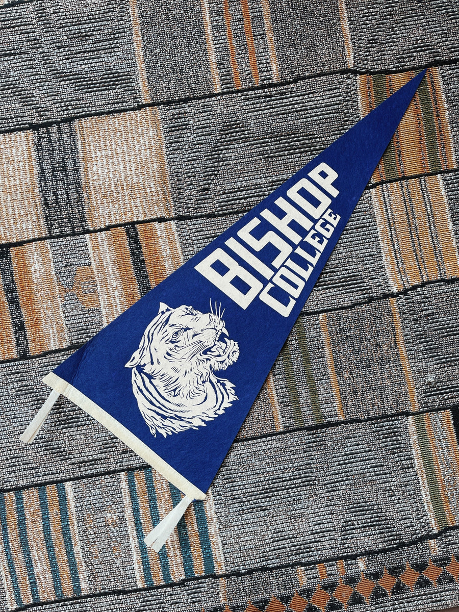 Vintage Rare College HBCU Pennant (1970's) BLK MKT Vintage