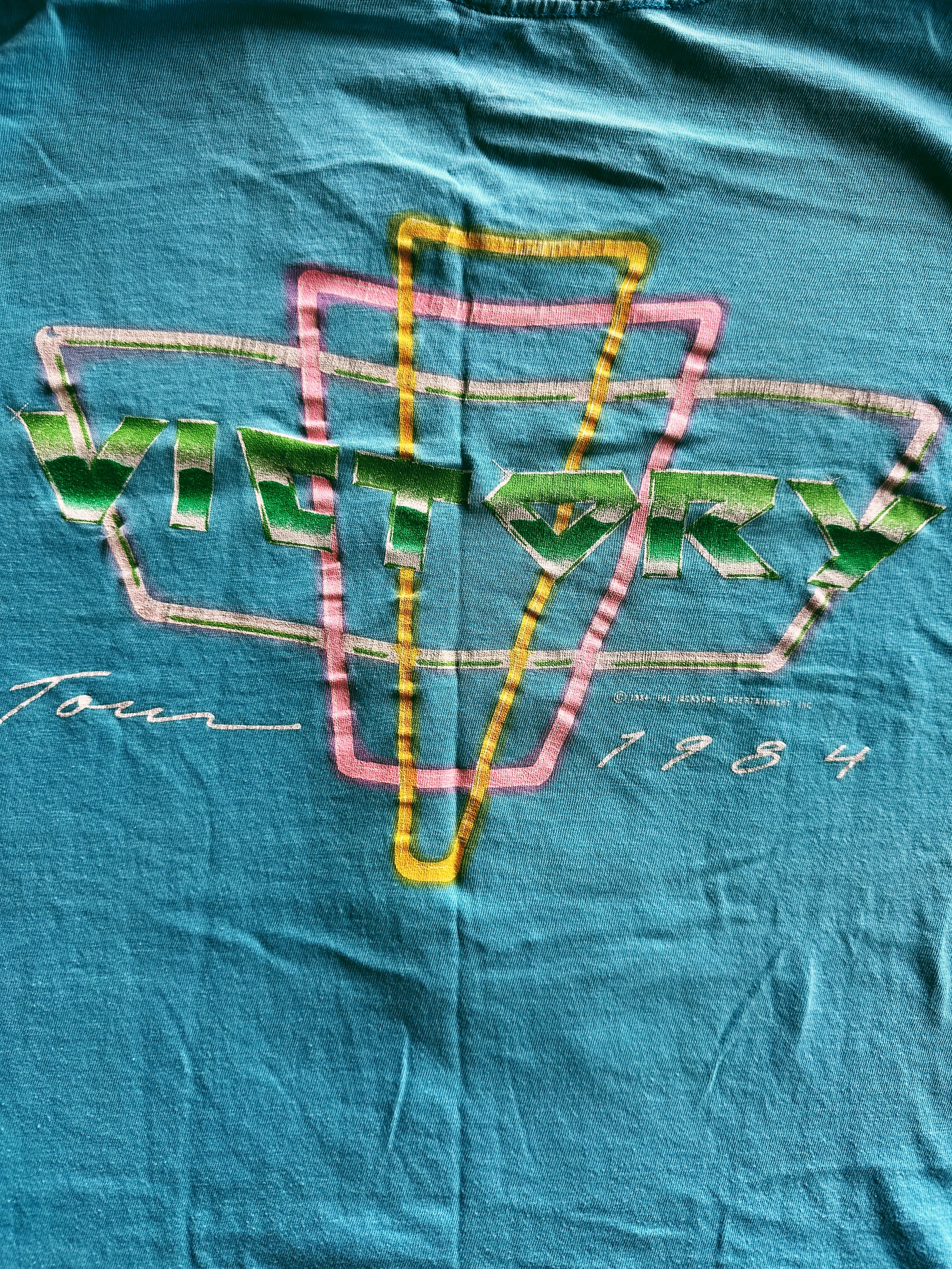 Vintage Michael Jackson Concert Sleeveless T-shirt (1984)