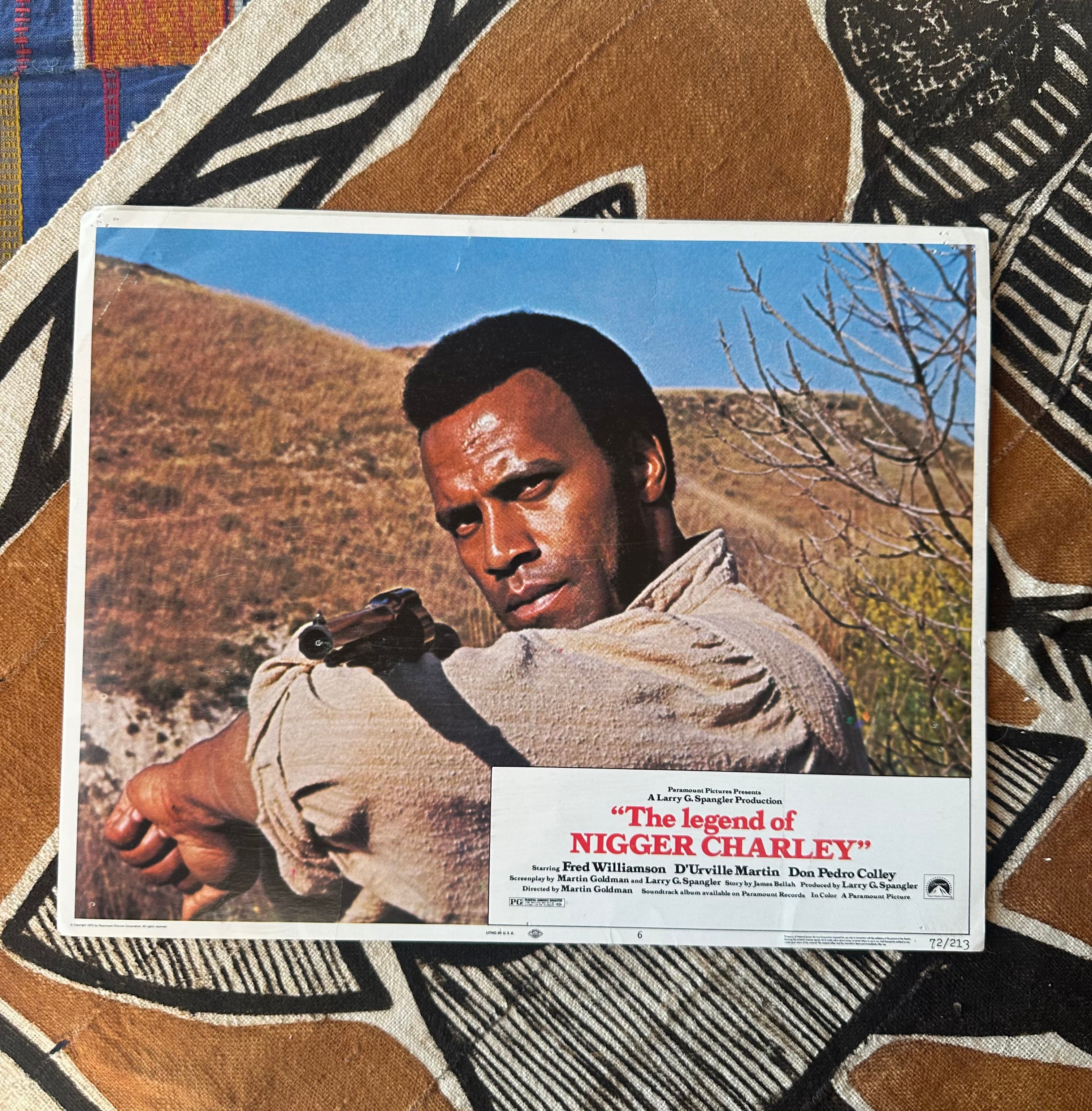 Vintage “The Legend of Nigger Charley” Lobby Cards (Please Select)