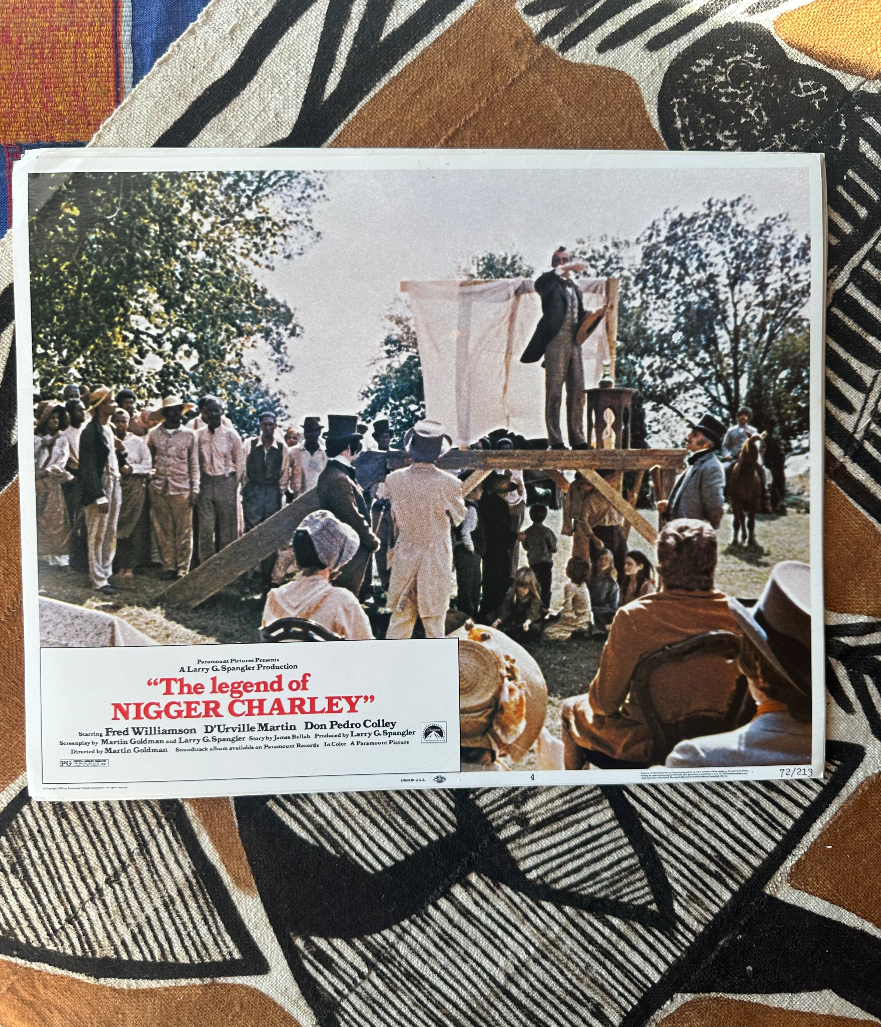Vintage “The Legend of Nigger Charley” Lobby Cards (Please Select)