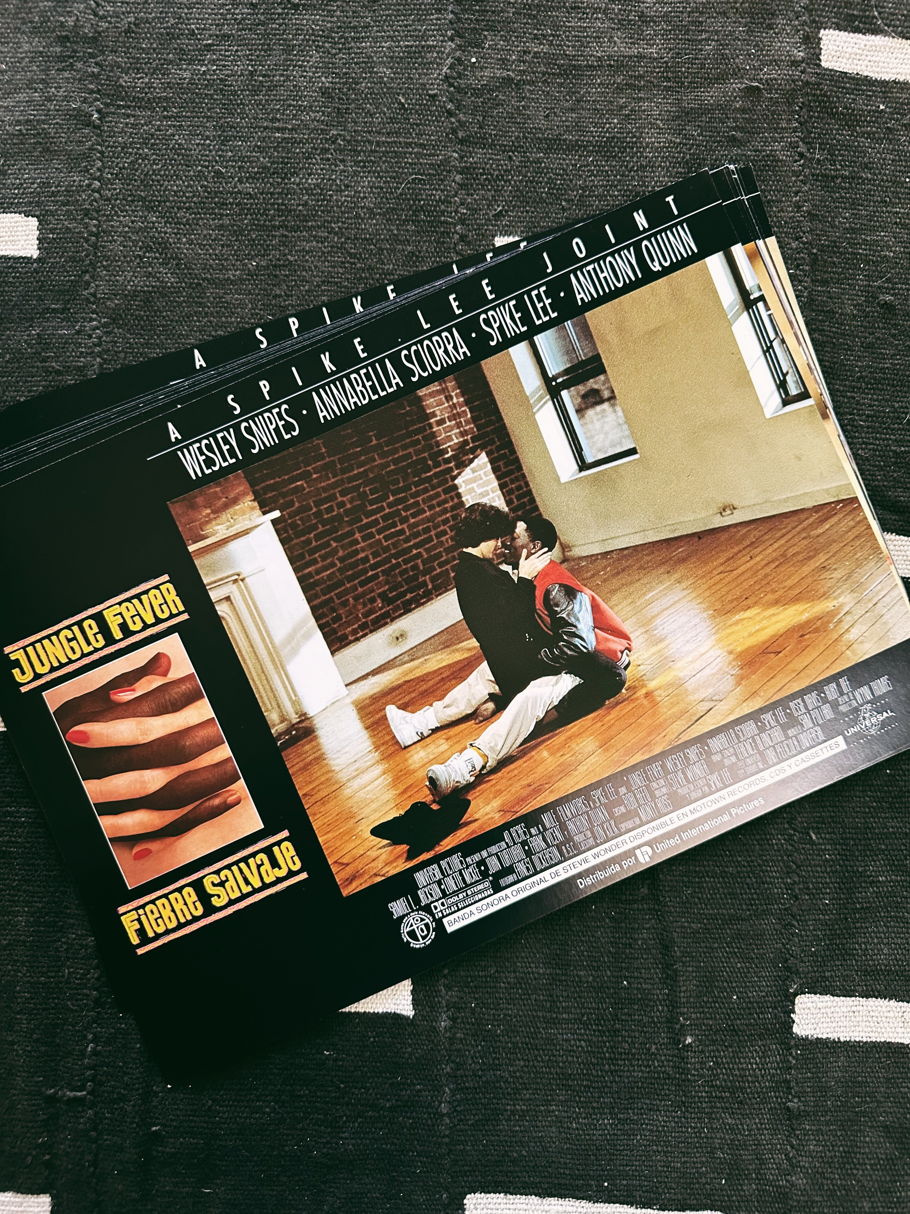 Vintage “Jungle Fever " Promo Lobby Card Prints (Spanish, 1991)
