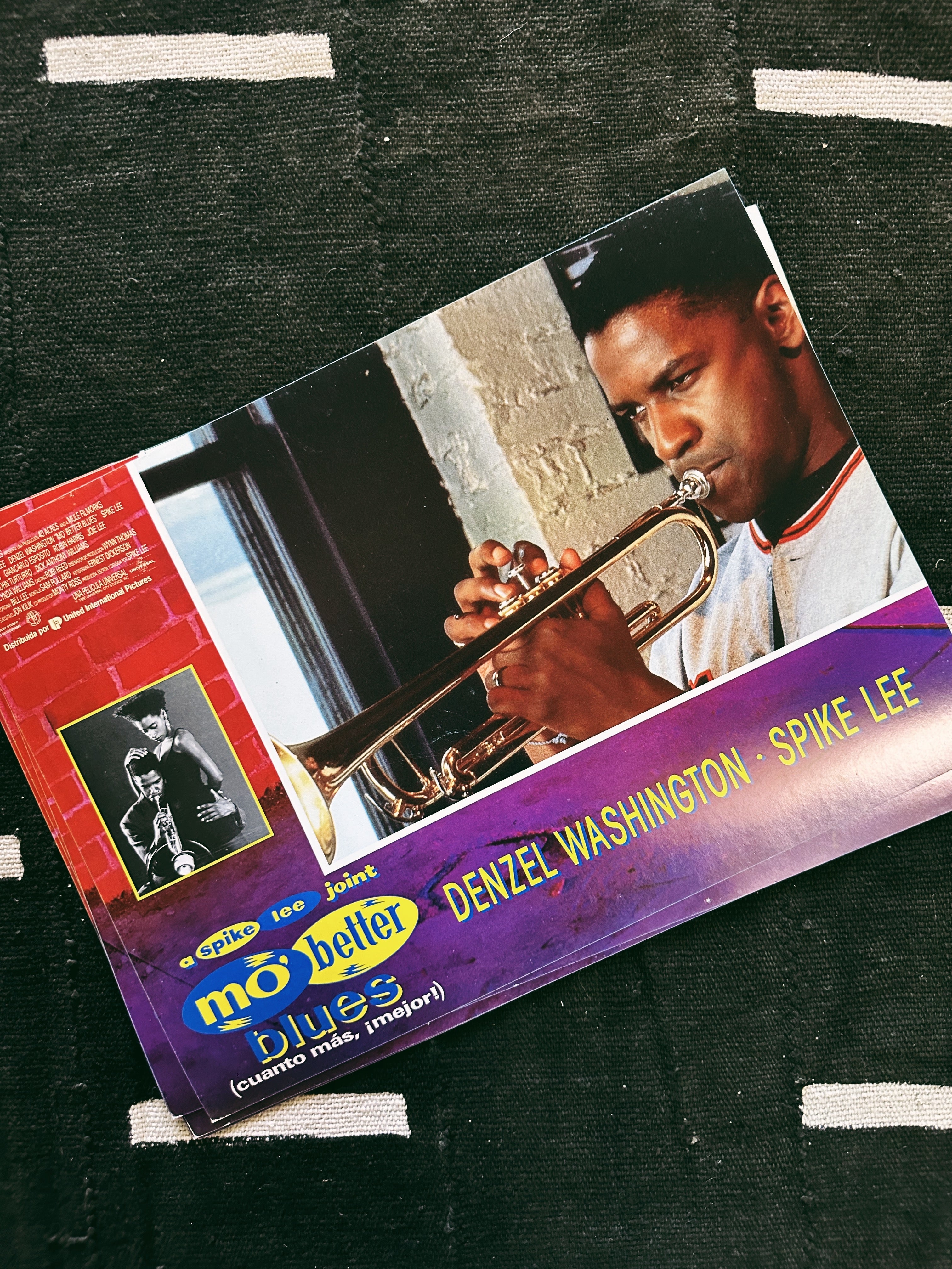 Vintage Spike Lee "Mo Better Blues” Promotional Lobby Prints (Spanish, 1990)