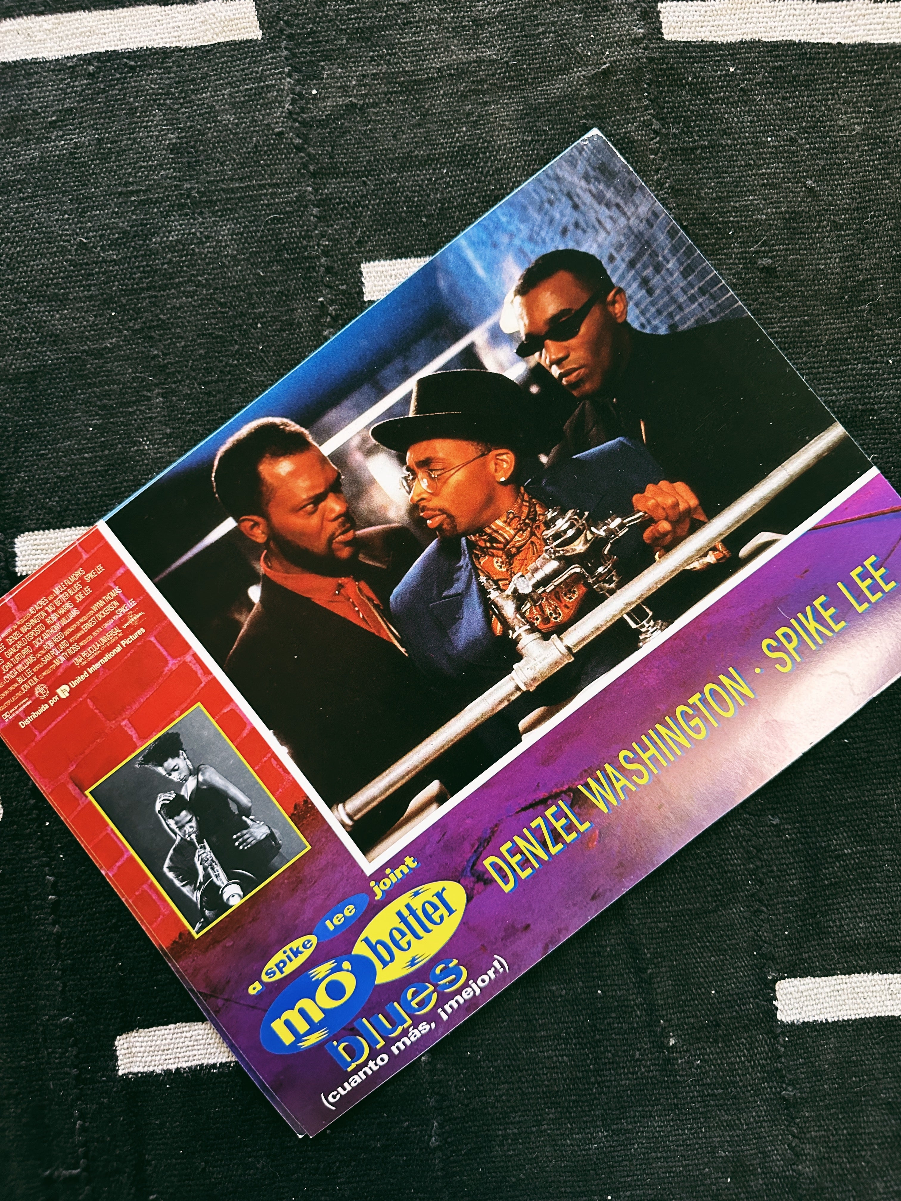 Vintage Spike Lee "Mo Better Blues” Promotional Lobby Prints (Spanish, 1990)