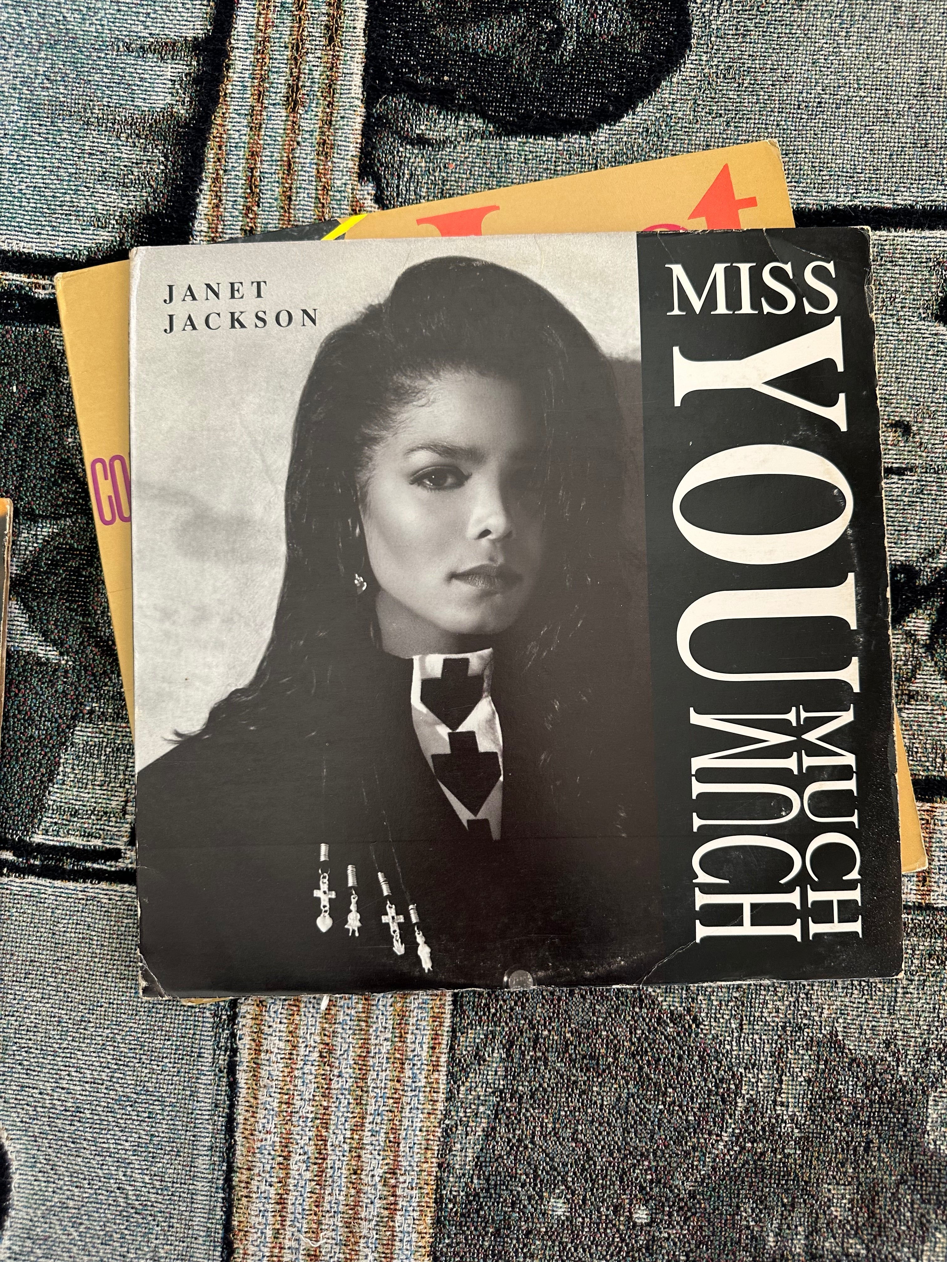 Vintage Janet Jackson Vinyl Records // Please Select