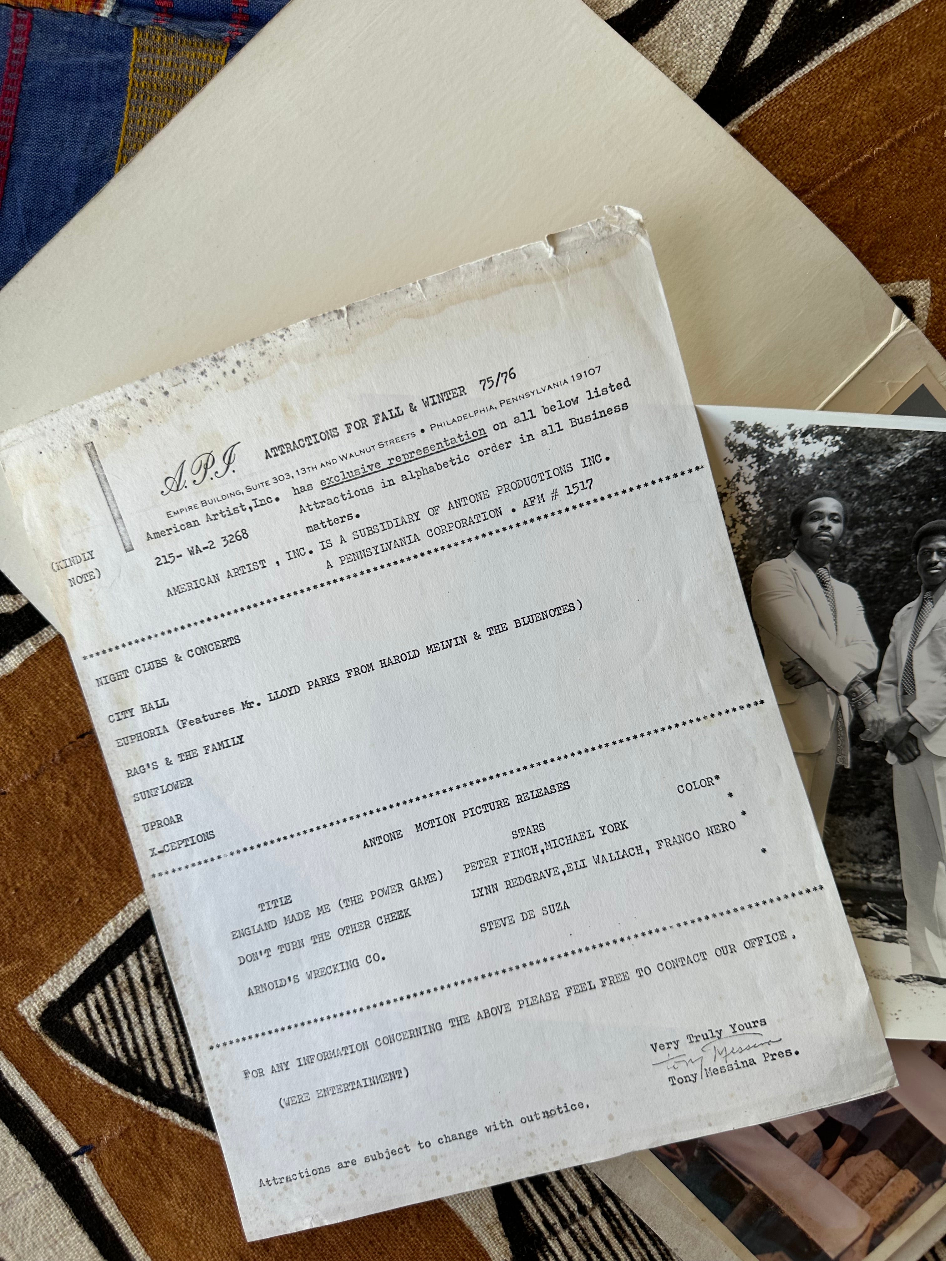 Vintage Ephemera Promitional Bundle