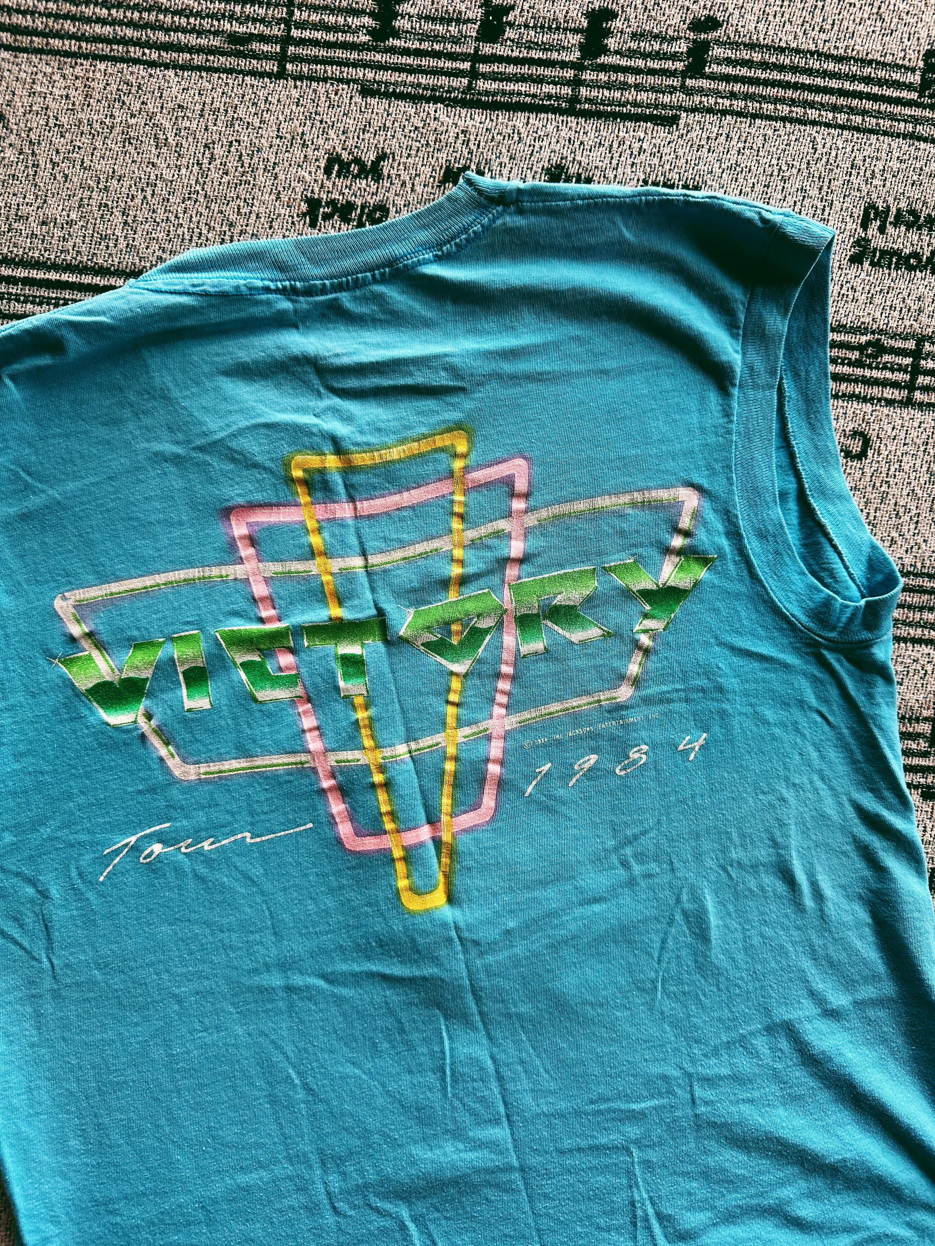 Vintage Michael Jackson Concert Sleeveless T-shirt (1984)