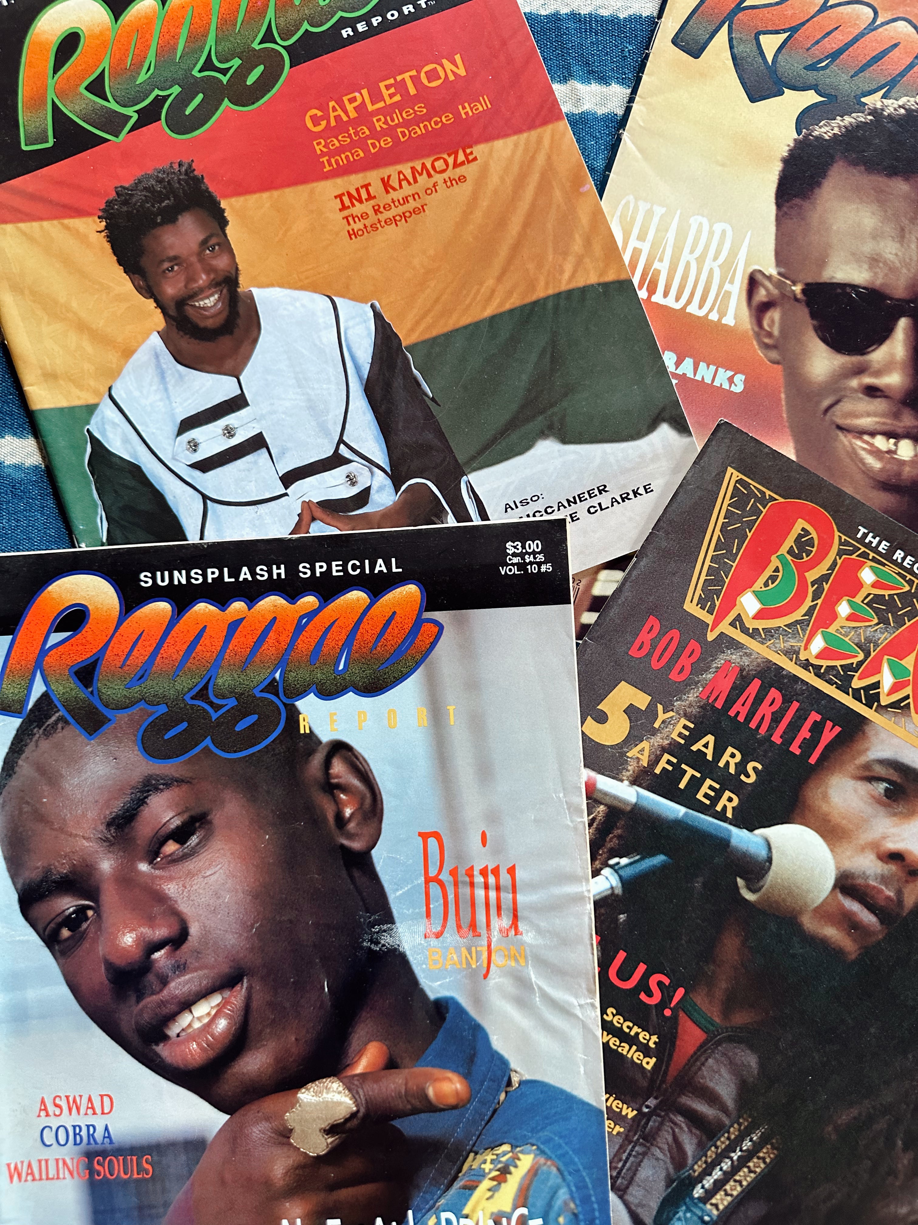 Vintage The Beat Reggae Magazine // Please Select