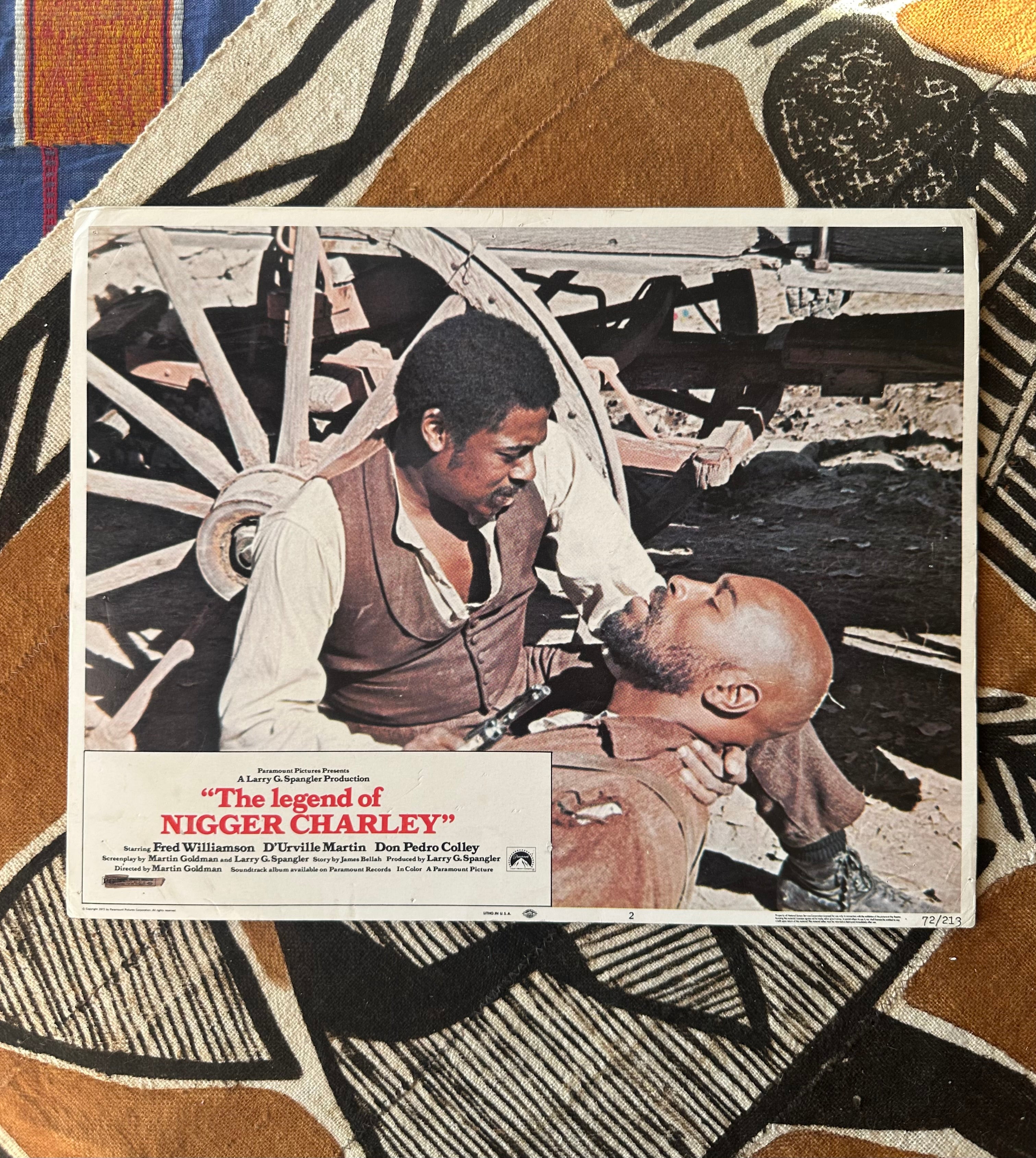 Vintage “The Legend of Nigger Charley” Lobby Cards (Please Select)