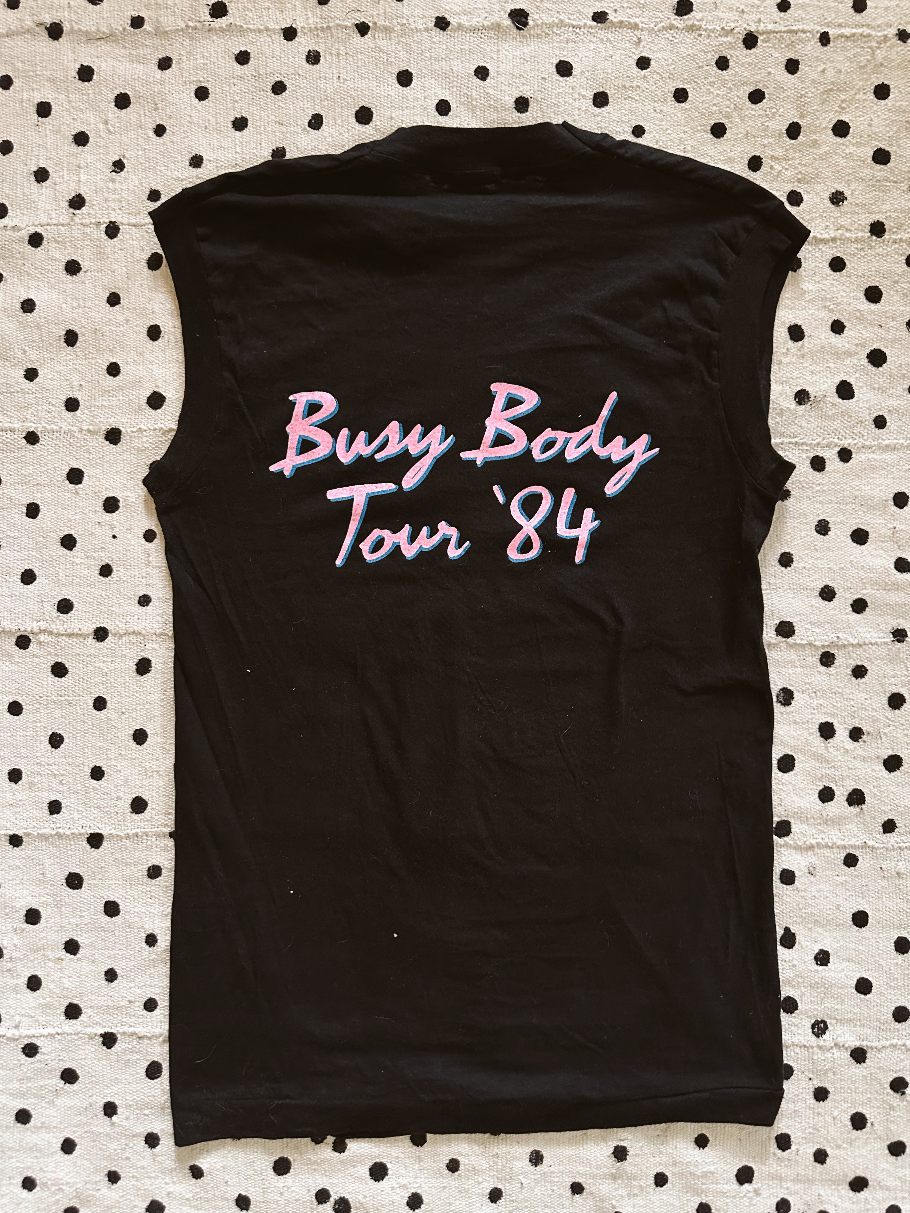 Vintage Luther Vandross “Busy Body” Concert Shirt (1984)