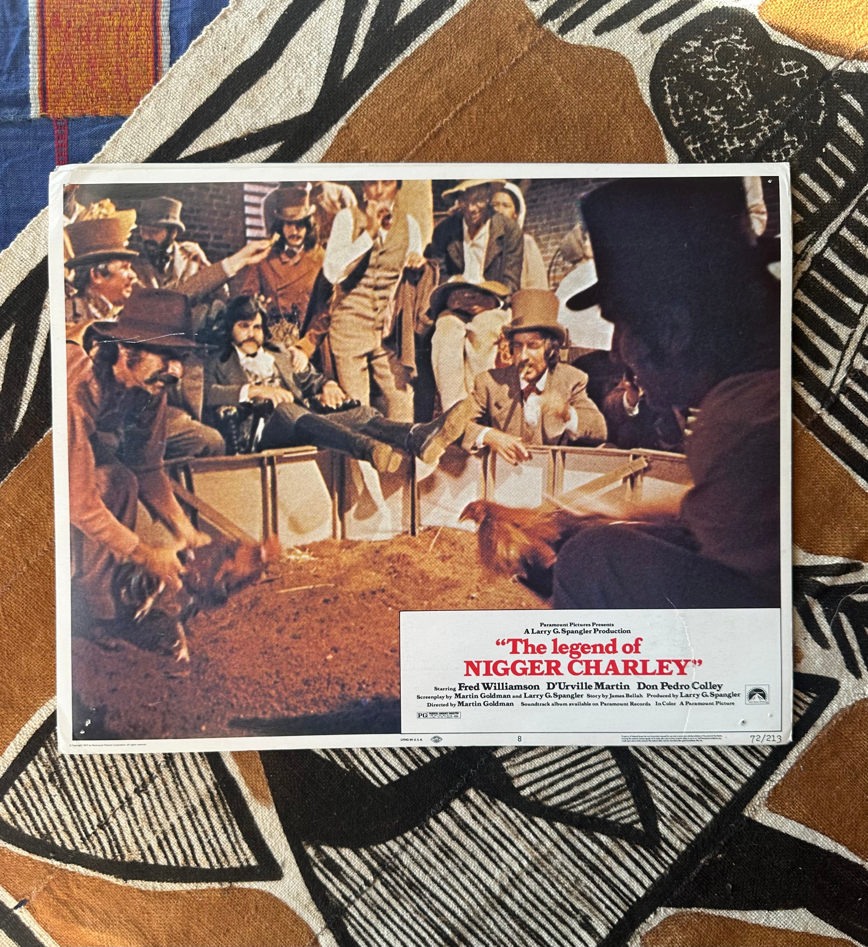 Vintage “The Legend of Nigger Charley” Lobby Cards (Please Select)