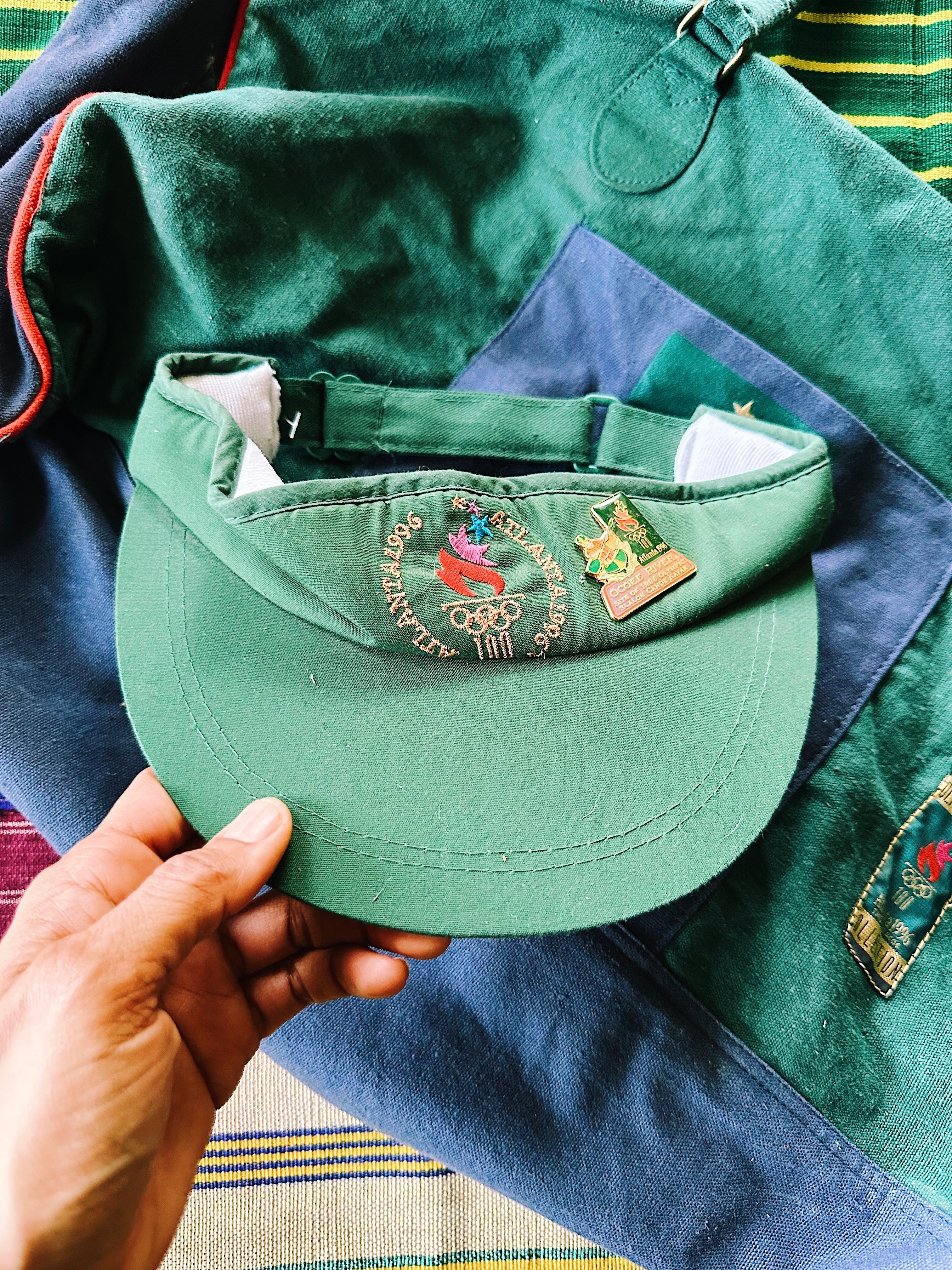 Vintage Atlanta Olympics Hat and Bag Bundle (1996)