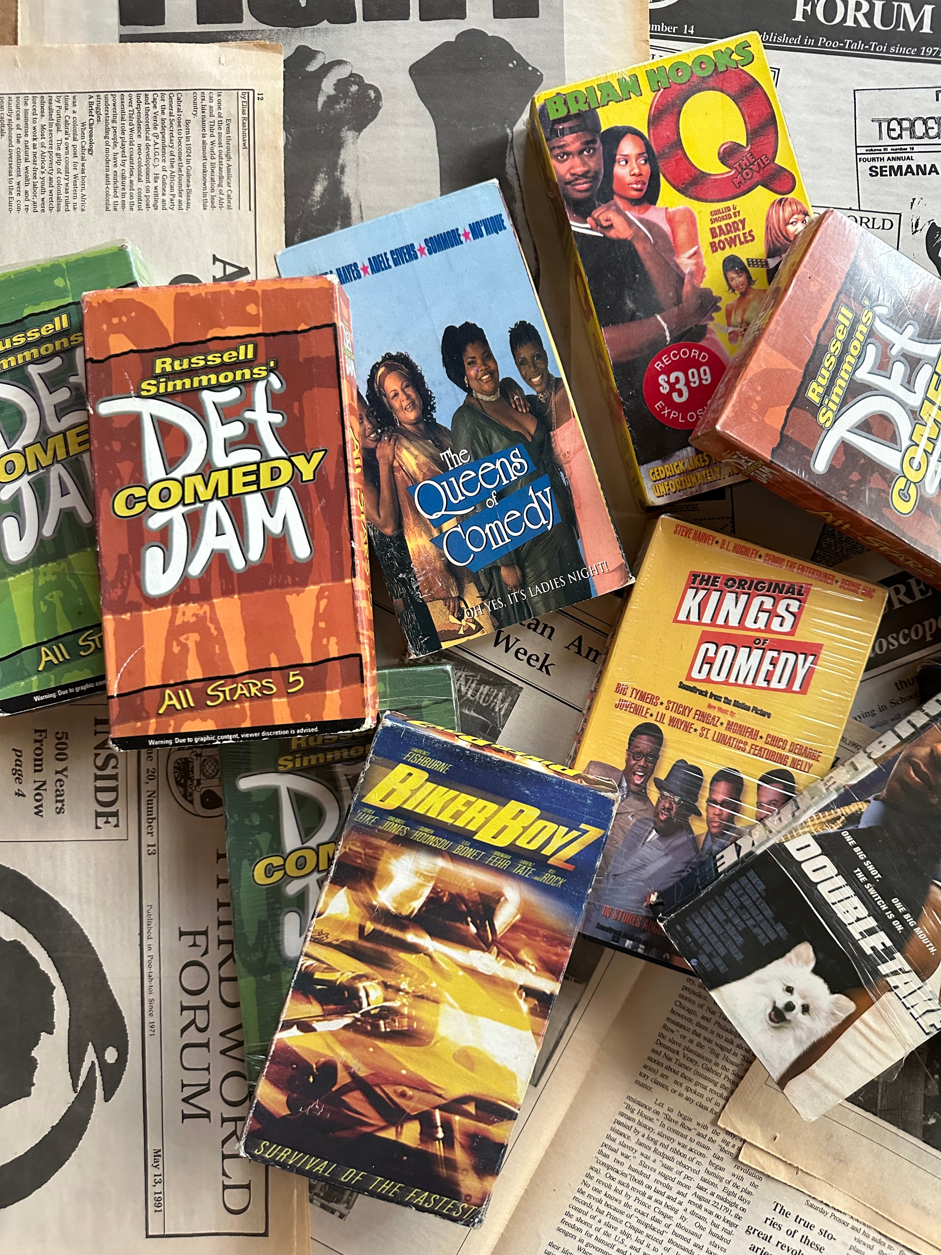 Vintage Comedy VHS Tapes (Please Select)