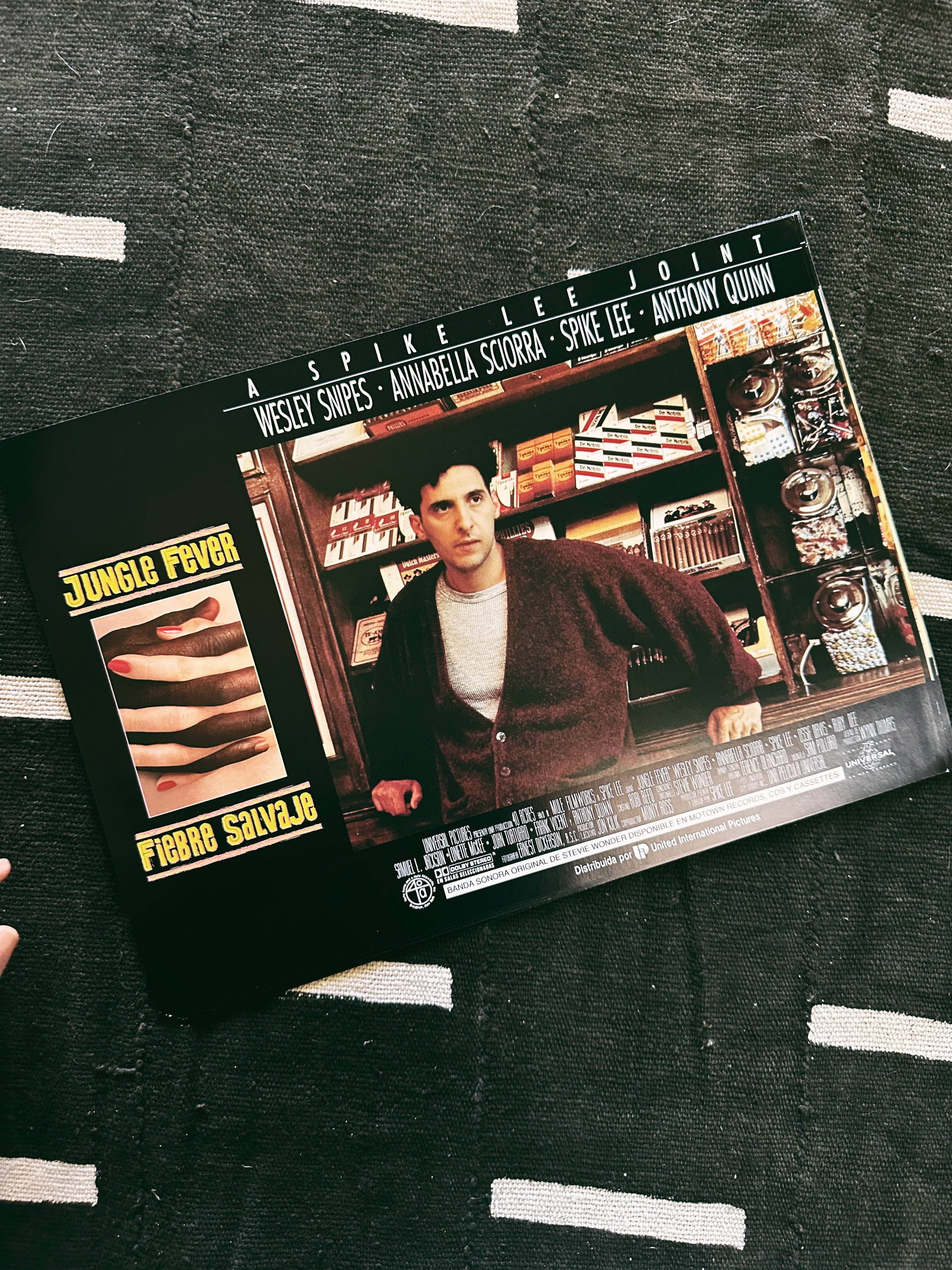 Vintage “Jungle Fever " Promo Lobby Card Prints (Spanish, 1991)