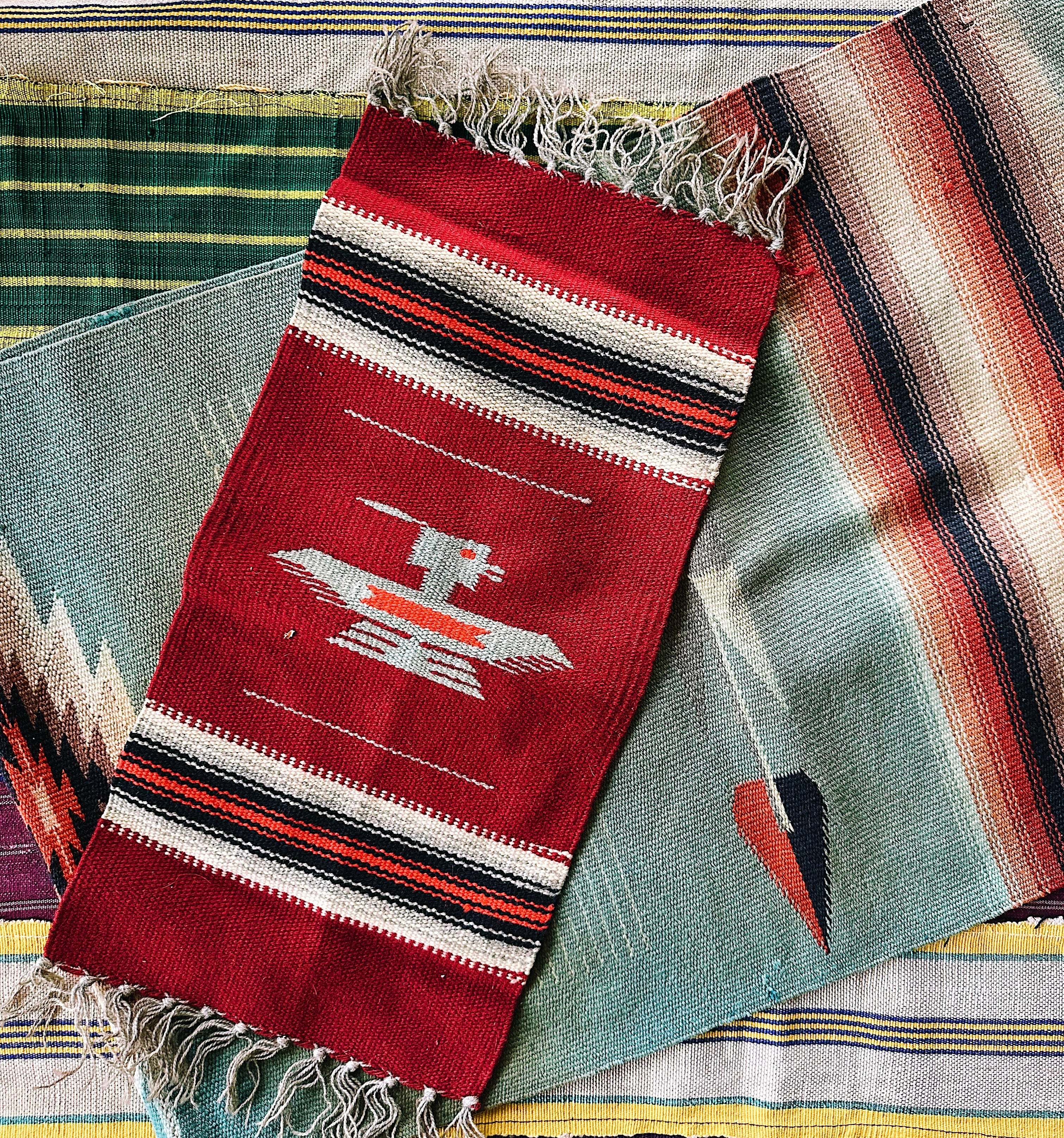 Vintage Woven Navajo Textile (1970’s) (Please Select)